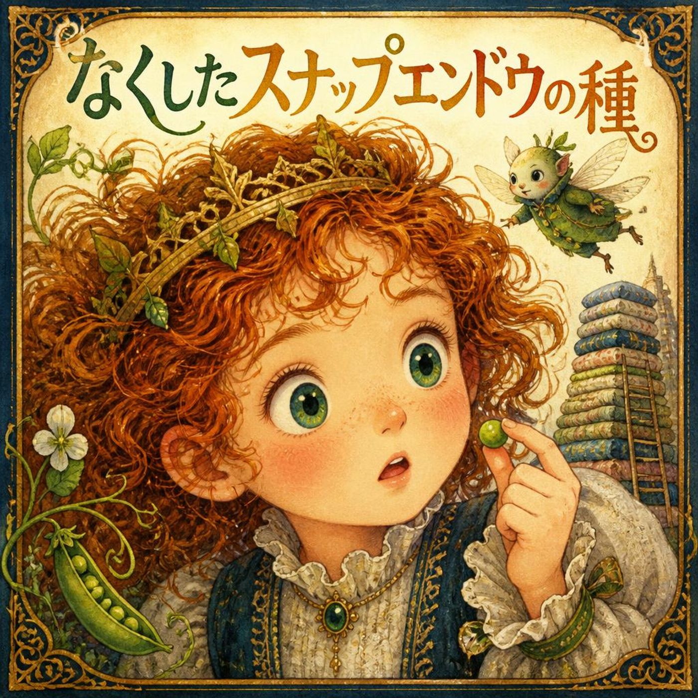 消えたスナップエンドウと、空飛ぶマットレスの大冒険 ｜【子ども向けのお話】 episode artwork