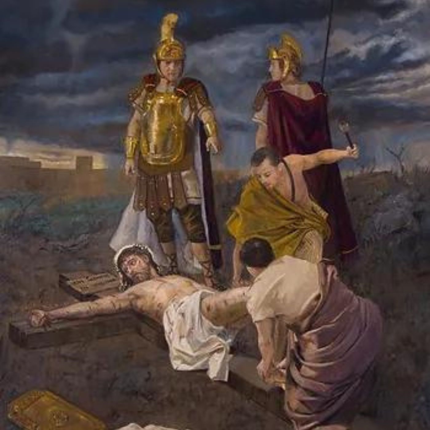 11ª Estación / Jesús clavado en la cruz