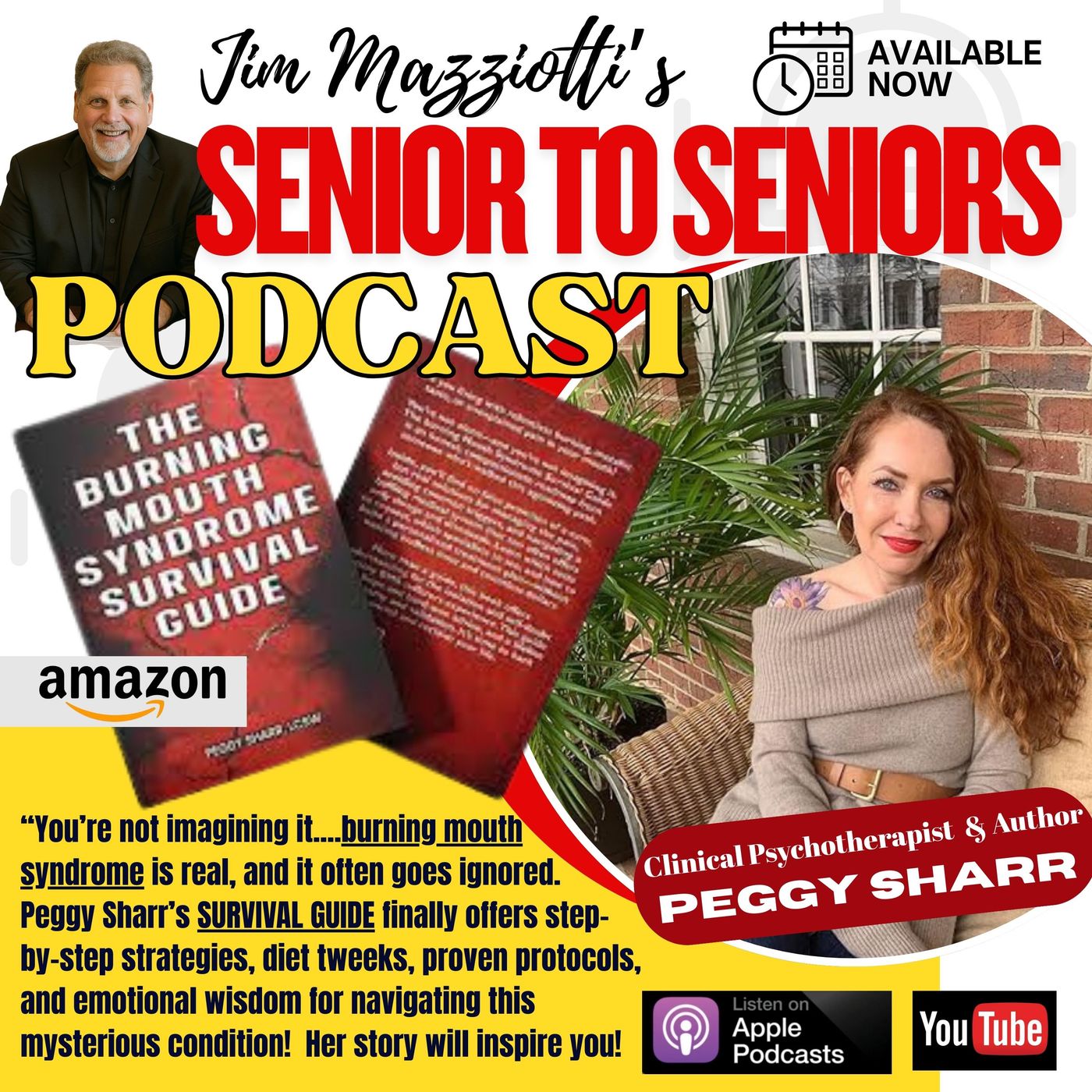 Senior To Seniors - Peggy Sharr - Burning Mouth Syndrome (BMS)