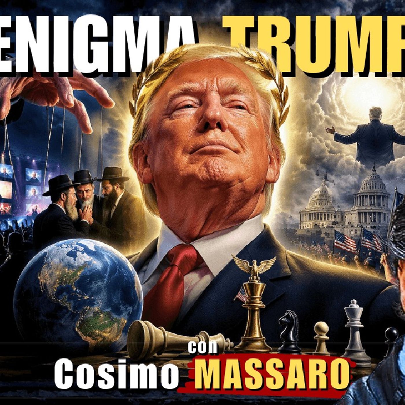 Chi è #TRUMP? I tanti volti di una leadership, oltre le tifoserie – con Cosimo MASSARO | Alla Mezza episode artwork