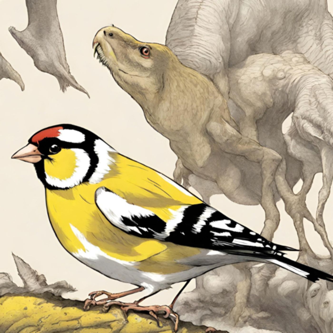 Ramos el jilguero y los dinosaurios