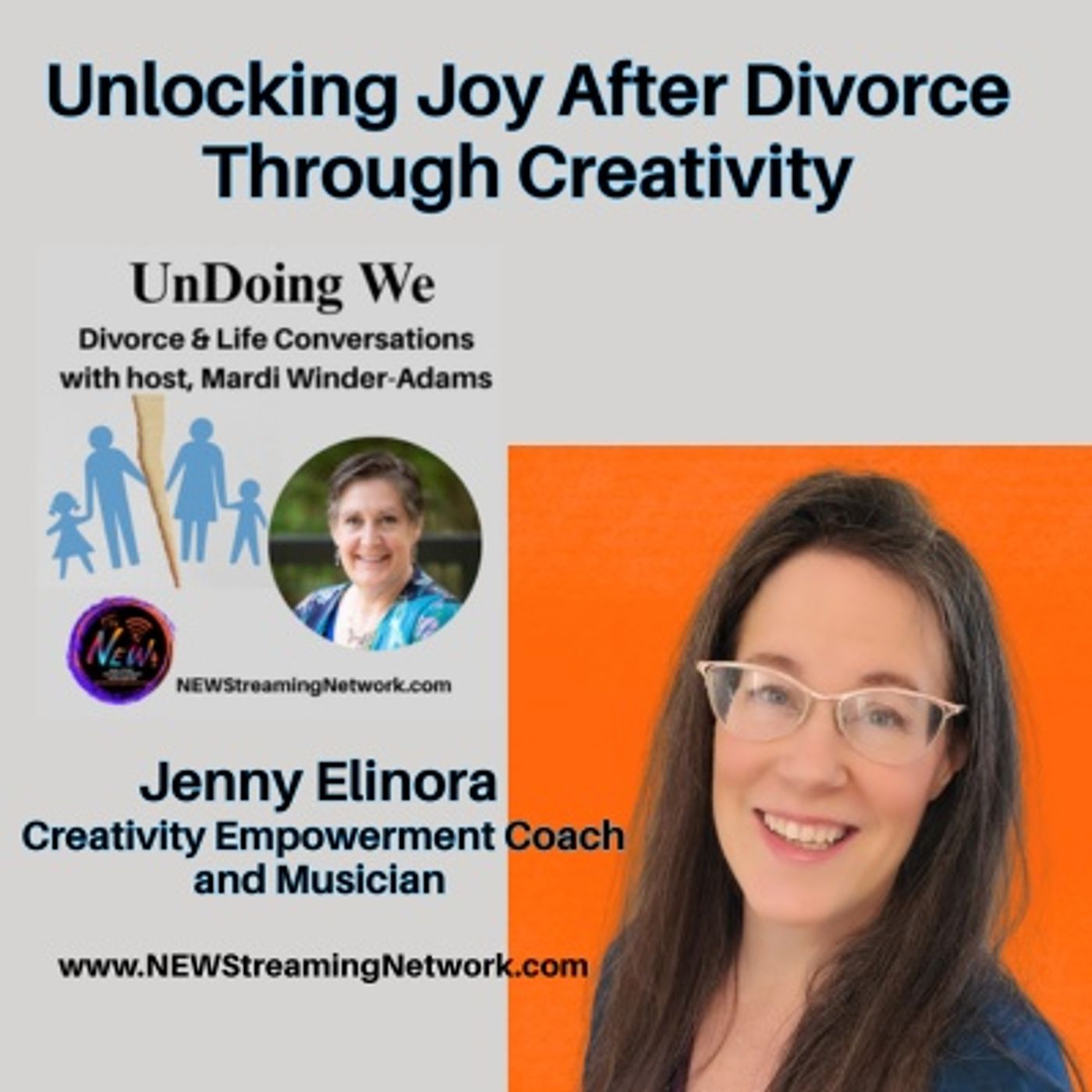 Unlocking Joy After Divorce Through Creativity - Guest, Jenny Elinora