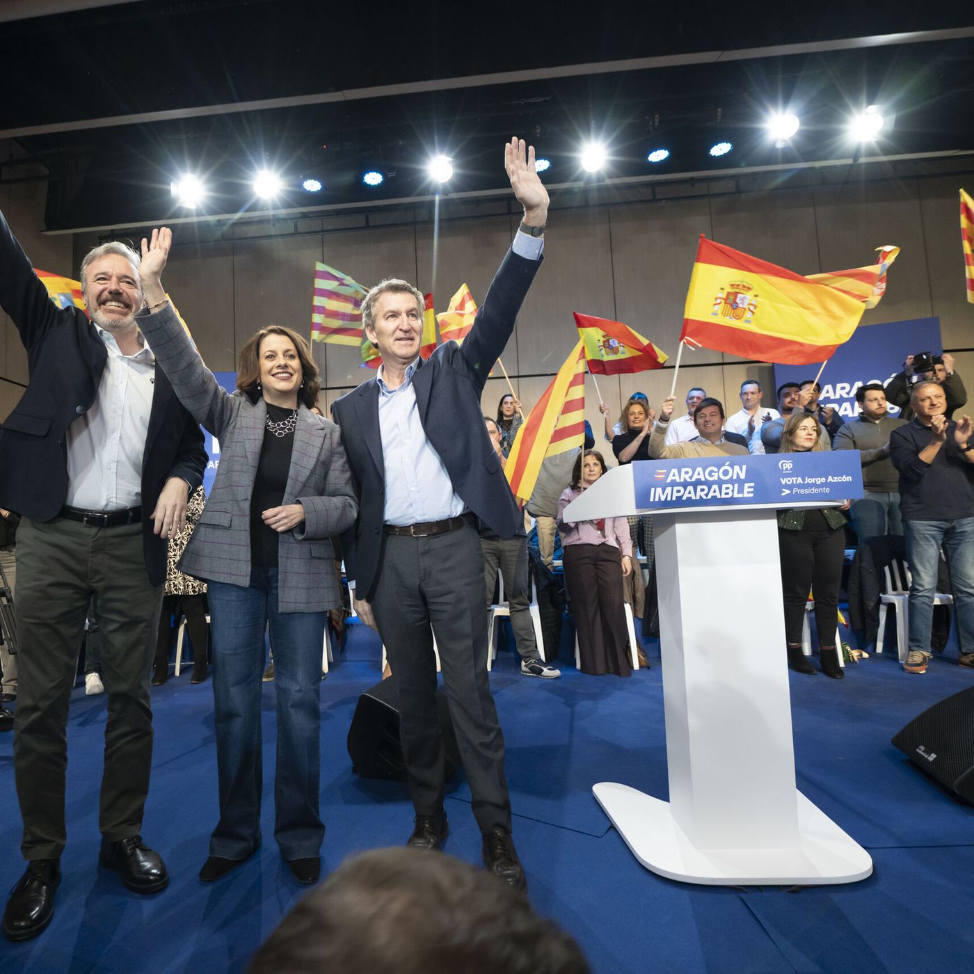 Federico a las 8: PP y VOX se enzarzan en la recta final de la campaña en Aragón