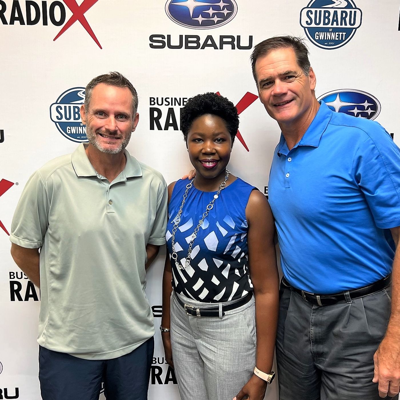 Angelia White with ALW Tax & Financial Services and Jake Kimbel with (Un)Discovered Athlete episode artwork