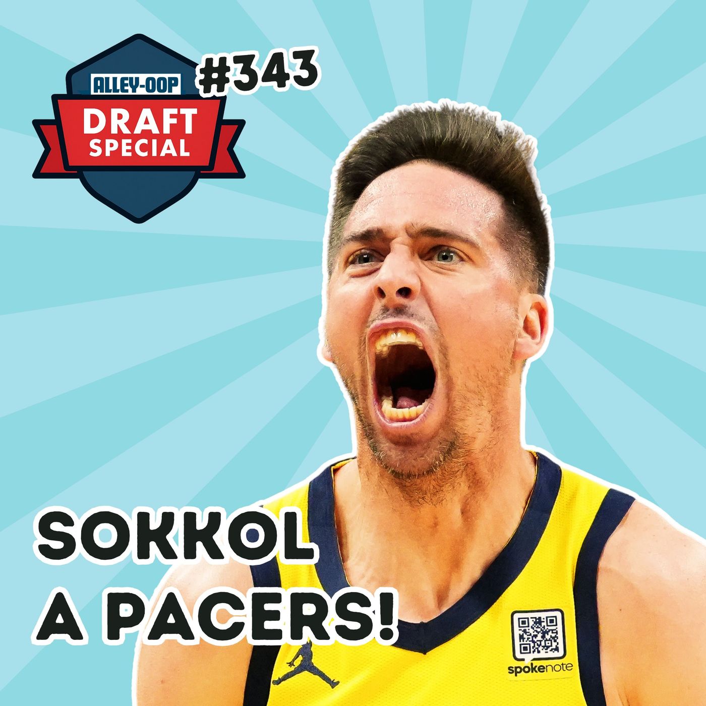 Alley-oop #343: SOKKOL A PACERS + DRAFT SPECIAL ft. Dávid Kornél episode artwork