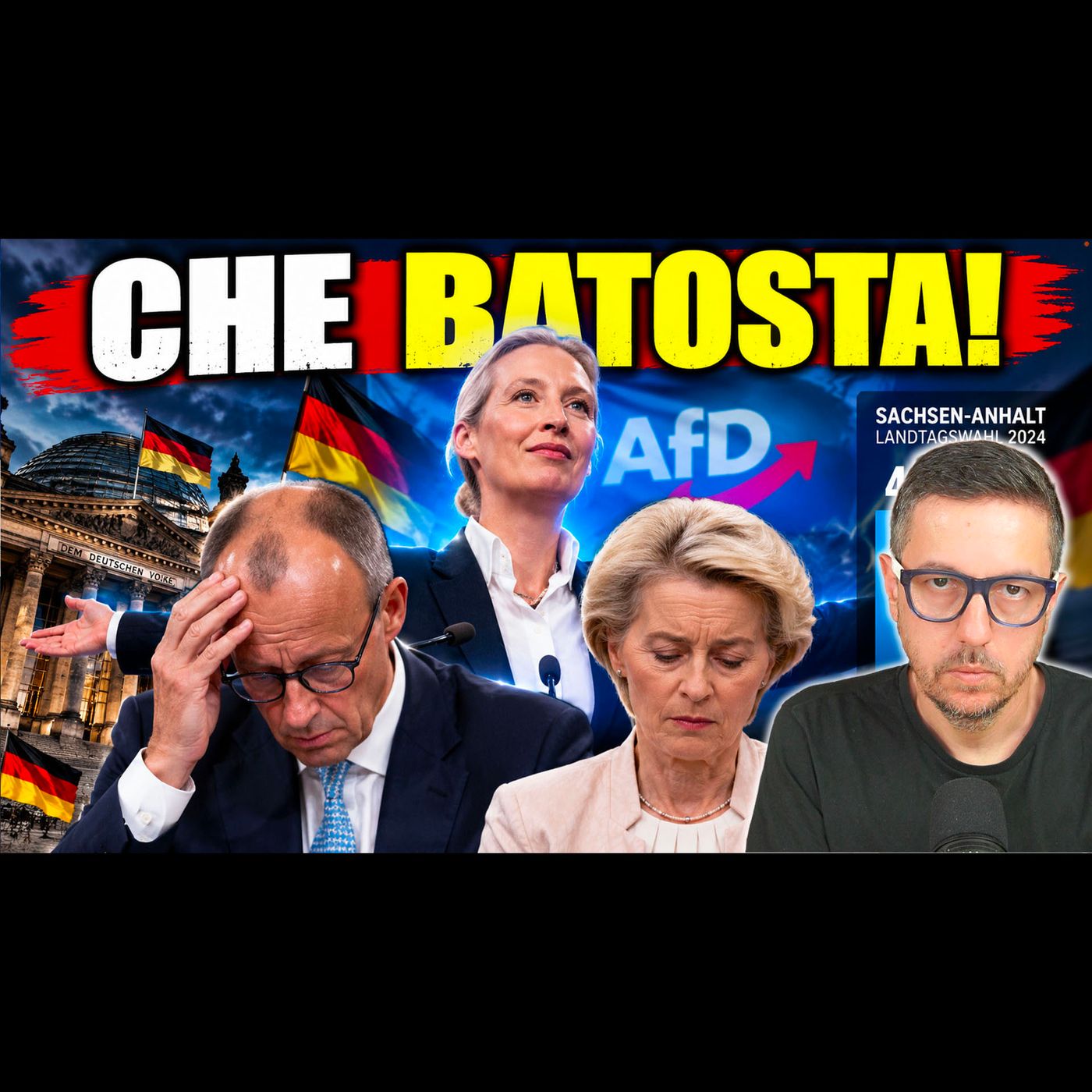 MERZ E VON DER LEYEN TRAVOLTI DALLA BATOSTA ELETTORALE IN GERMANIA
