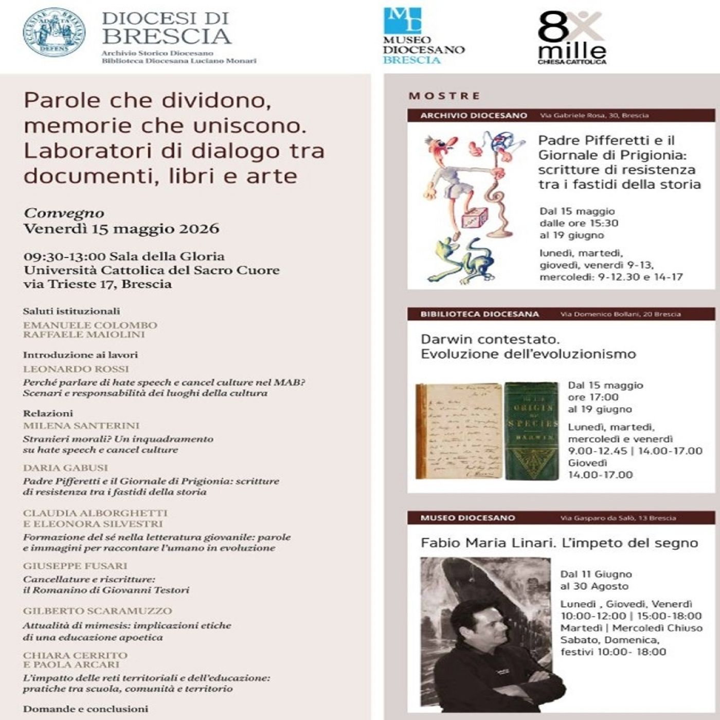 In Università Cattolica un convegno sull'hate speech e sulla cancel culture: intervista a Leonardo Rossi - 9 maggio 2026 episode artwork