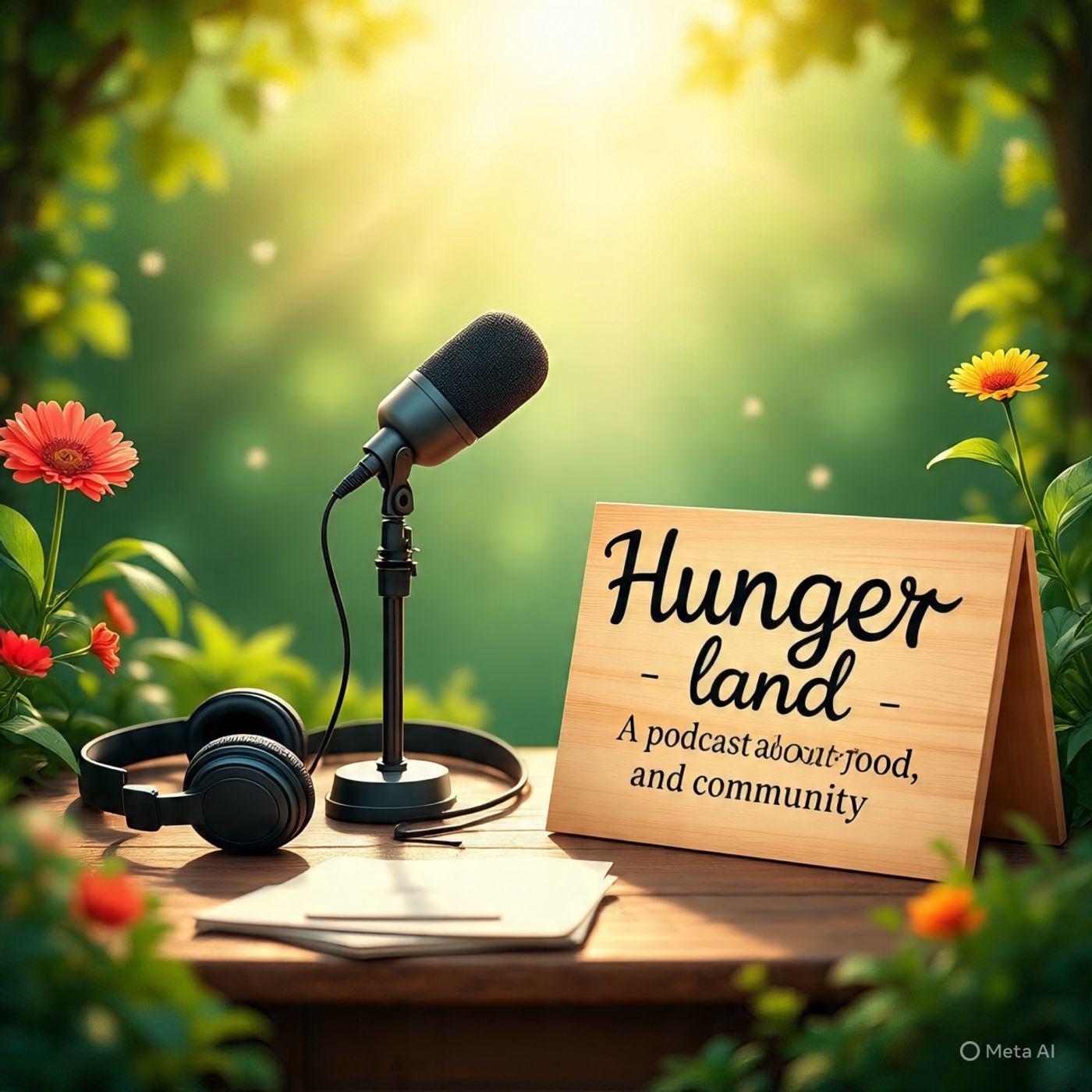 Hunger land podcast artwork