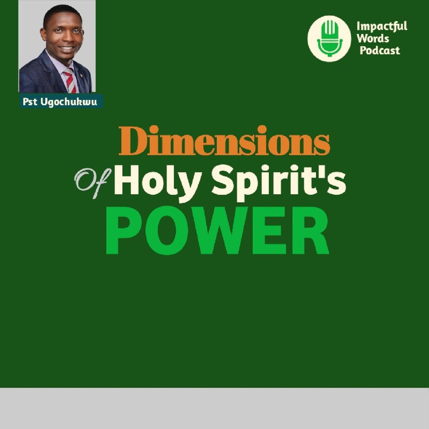 Episode 28 - DIMENSIONS OF HOLY SPIRIT'S POWER PRT 4 episode artwork
