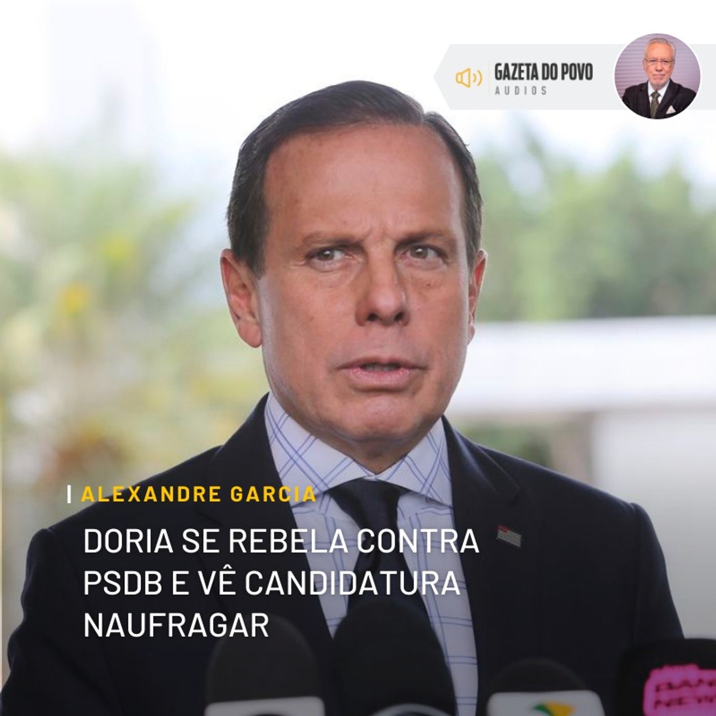Doria se rebela contra PSDB e vê candidatura naufragar