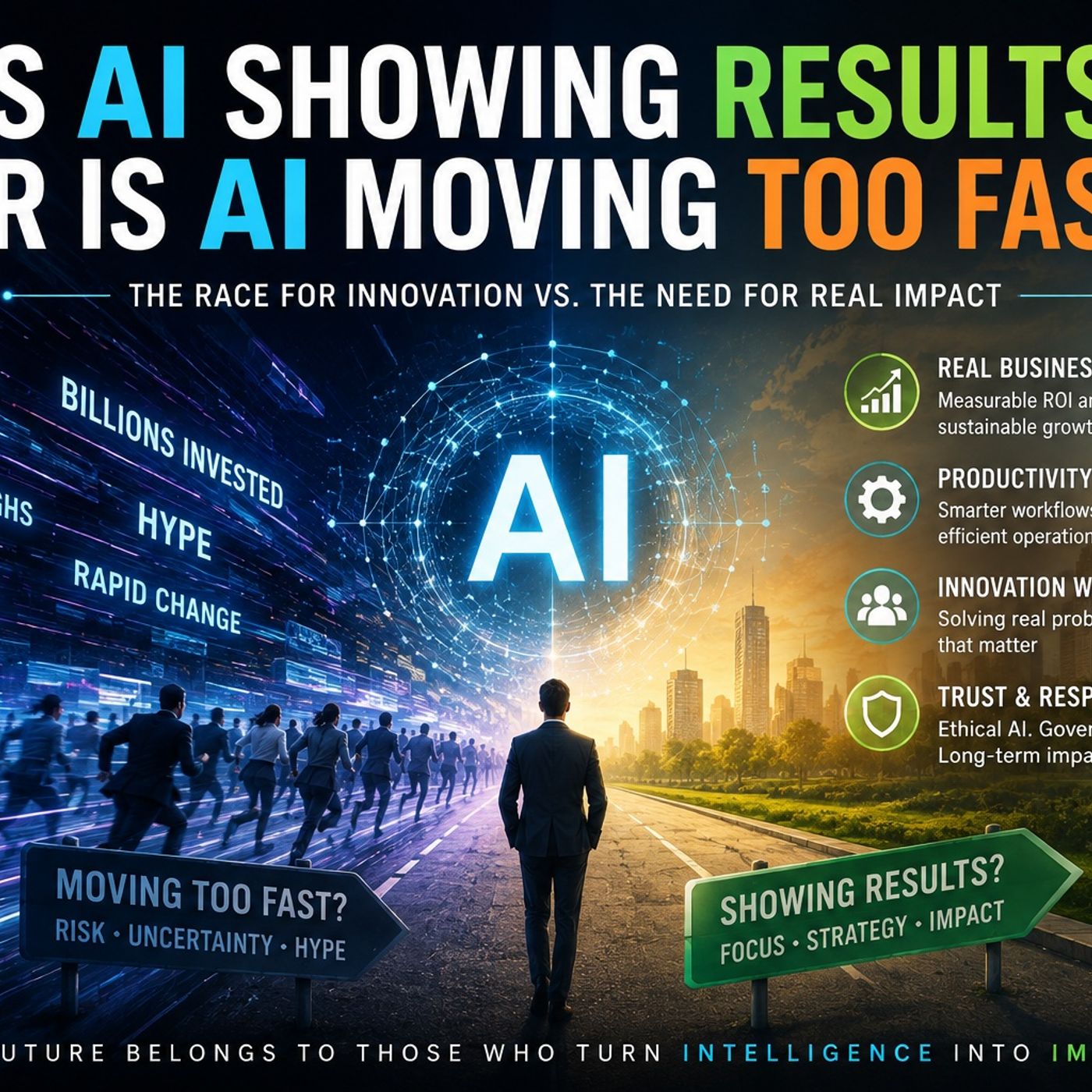 AI at the Crossroads: Measuring Results Against Velocity — AI WORLD JOURNAL cover