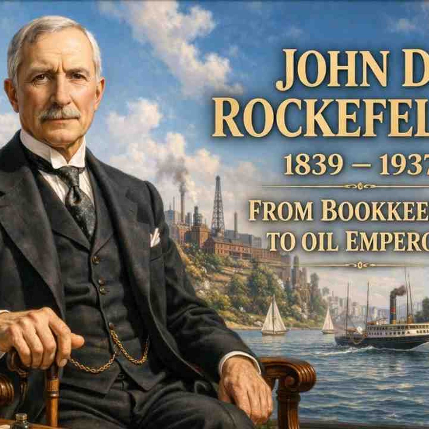 Fall Asleep to the ENTIRE Story of John D  Rockefeller _ Oil Empire _ American Wealth _ American His episode artwork