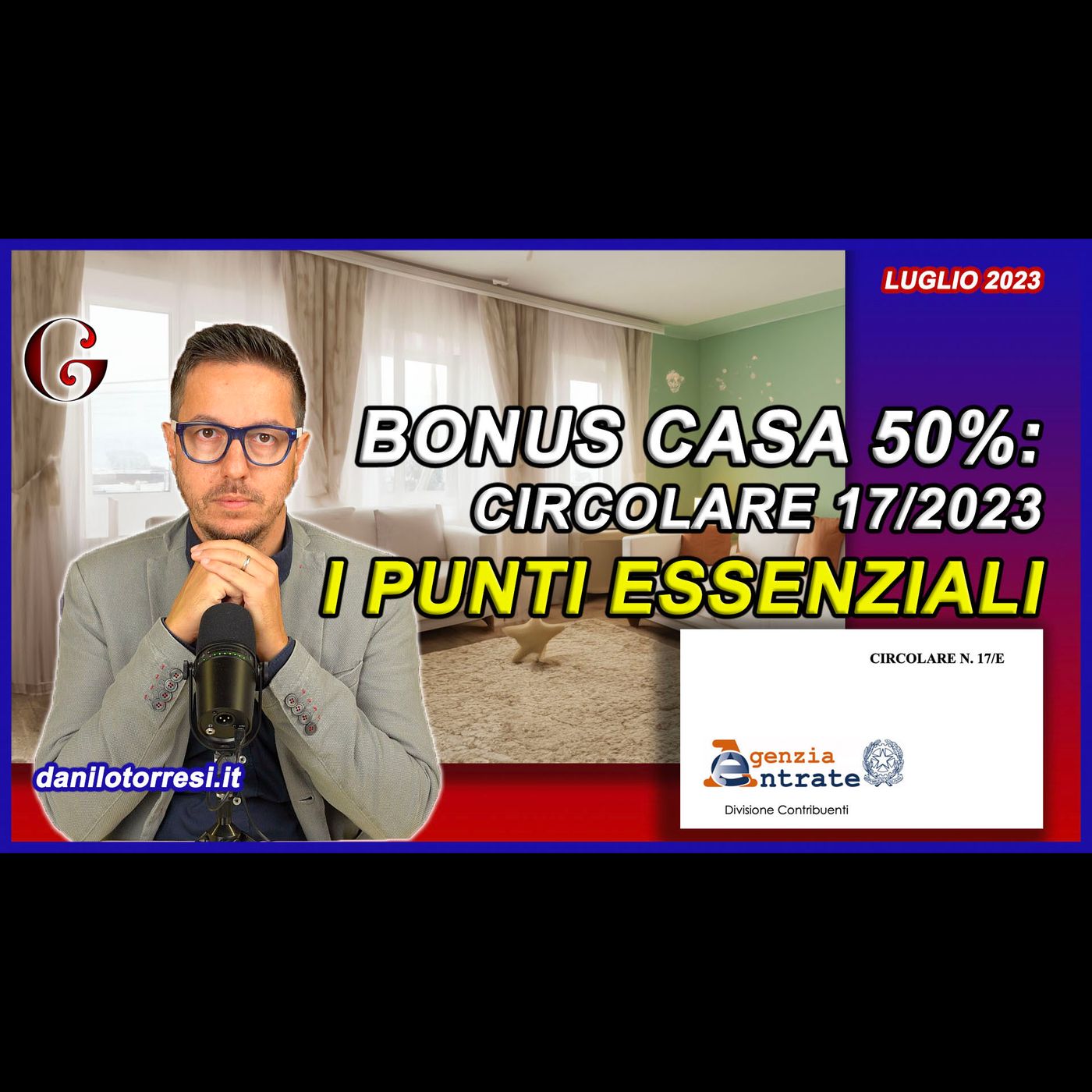 BONUS CASA 50: i punti ESSENZIALI nella circolare 17/E del 2023 dell’Agenzia delle Entrate episode artwork