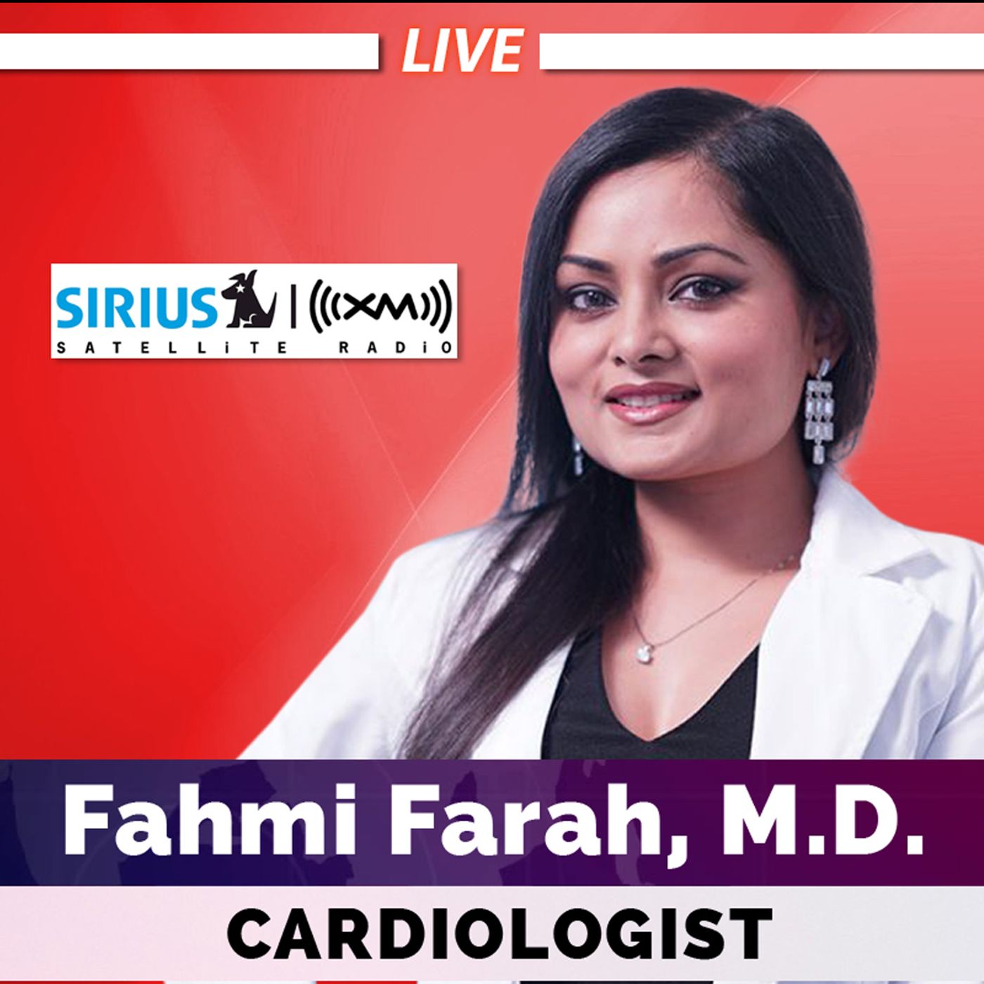 What is 'broken heart syndrome'? | Fahmi Farah, MD on SiriusXM's Road Dog Trucking | 2/7/24 episode artwork