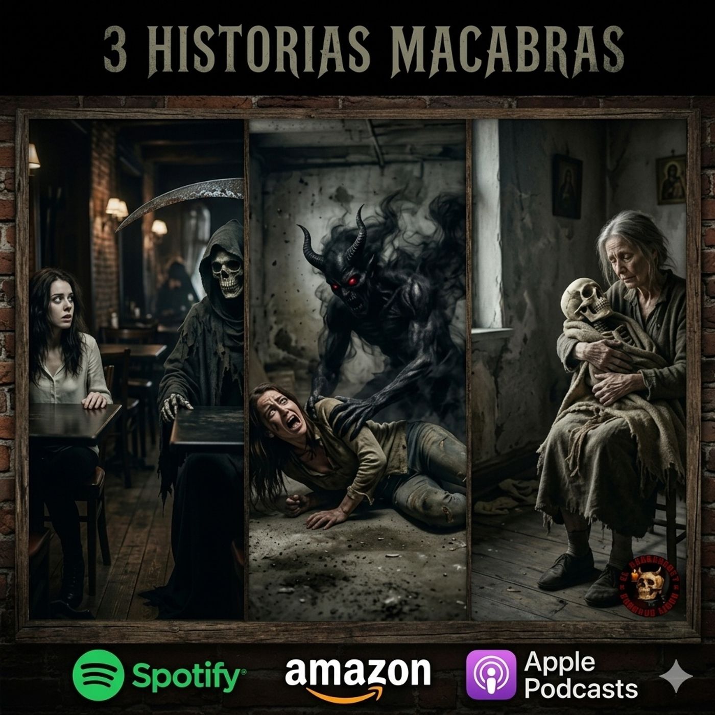 HORROR CAST: 3 Historias de horror Macabro y Muerte. episode artwork