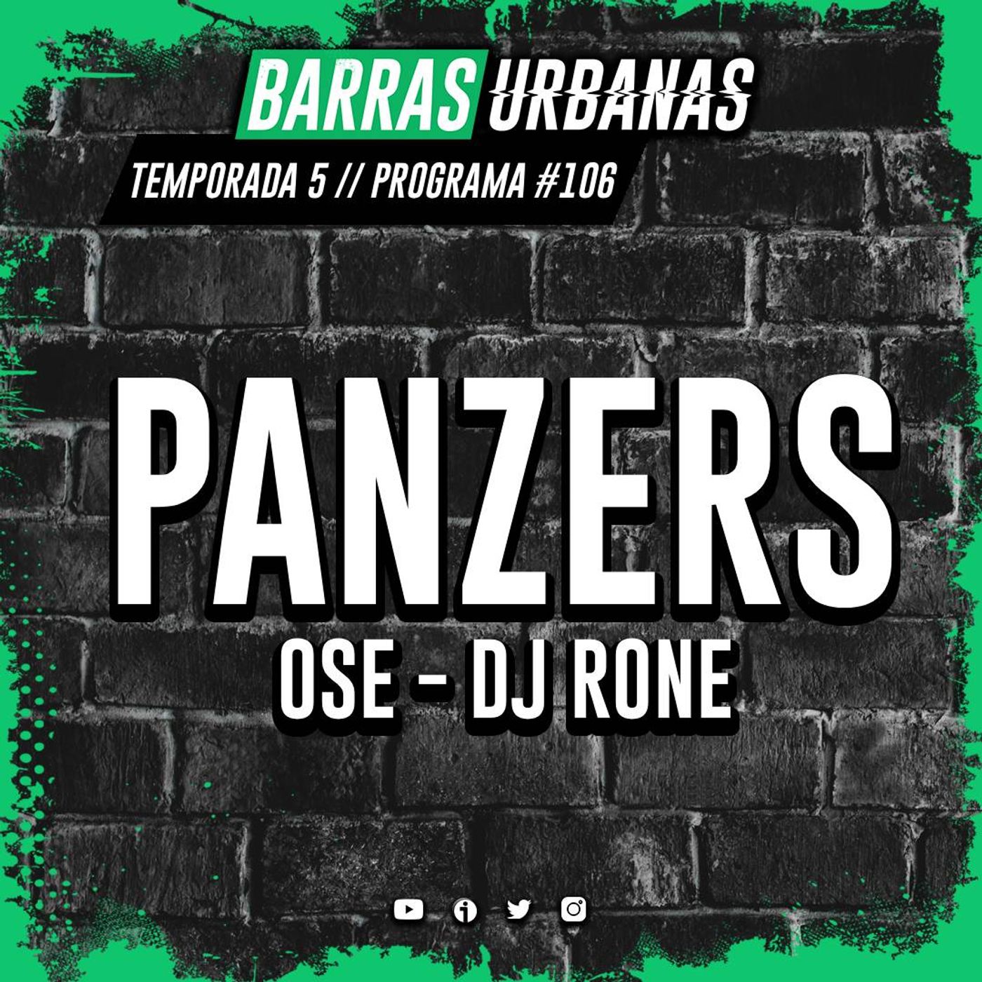 5X17 BARRAS URBANAS con Panzers (Ose y DJ Rone) (Episodio 106) episode artwork