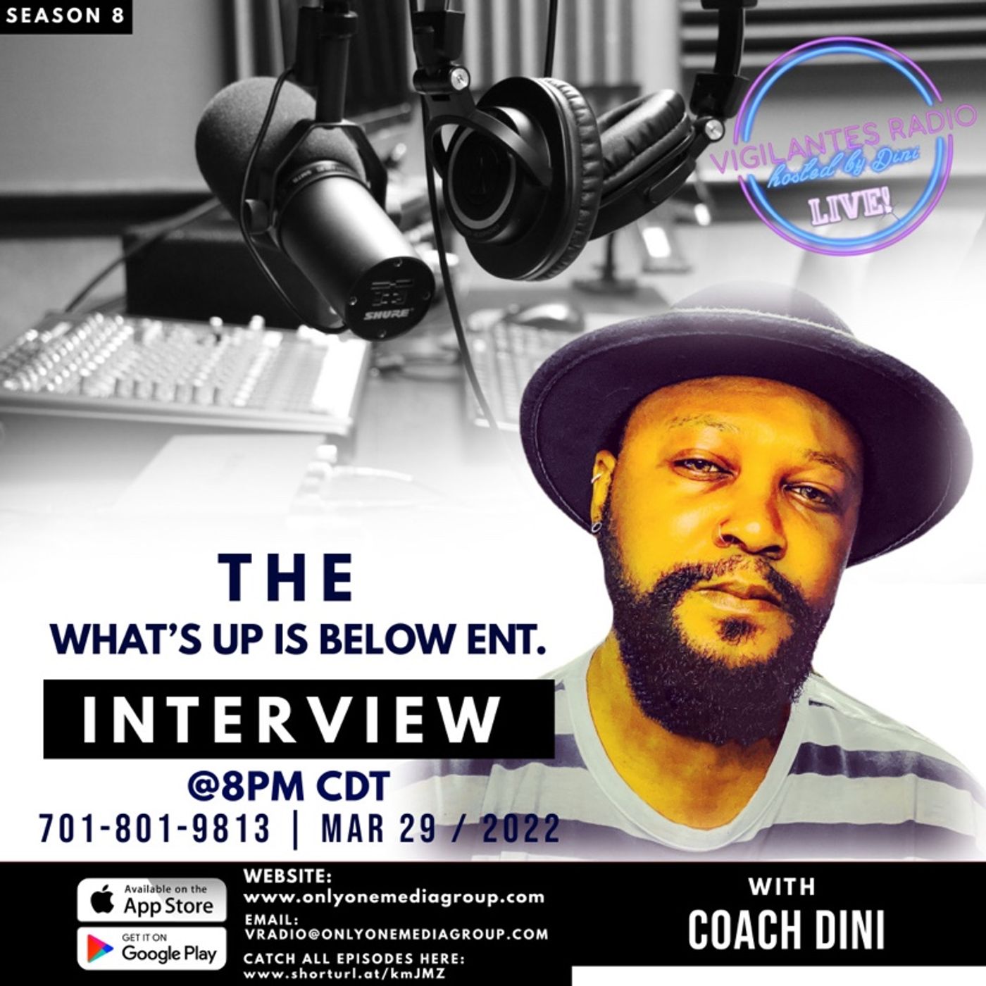 The What's Up Is Below Ent. Interview w/Gregory Woods.