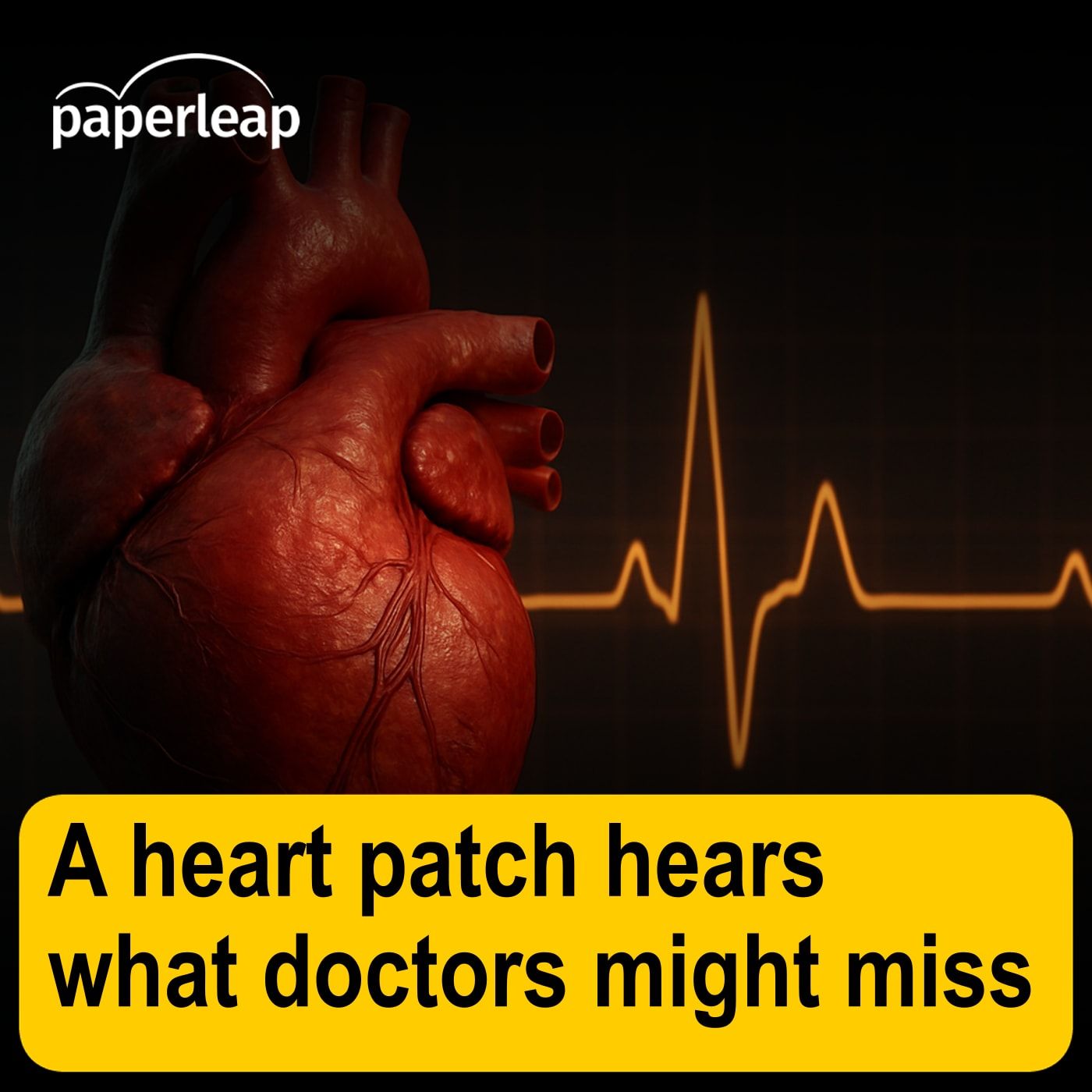 A heart patch hears what doctors might miss