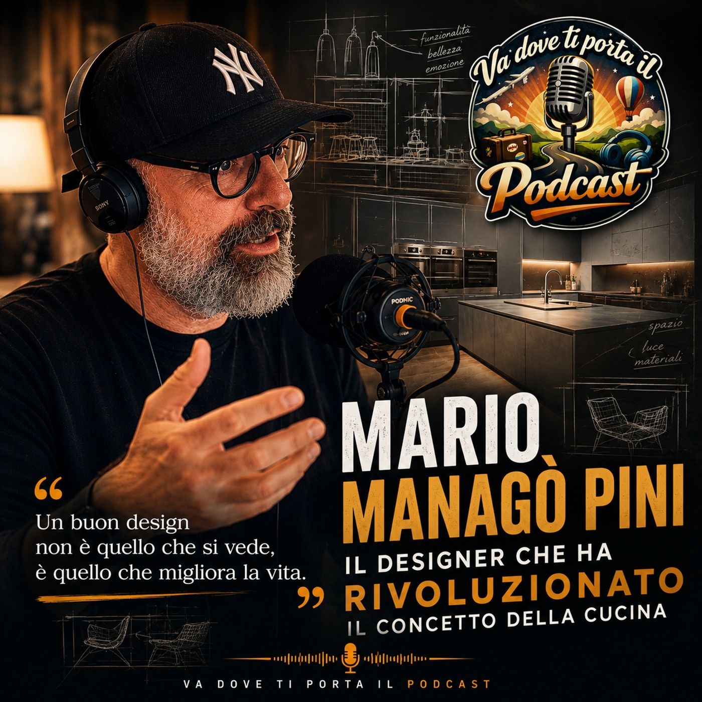Trailer Episodio 3 – MARIO MANAGO’ PINI, il designer che ha rivoluzionato il concetto della cucina episode artwork