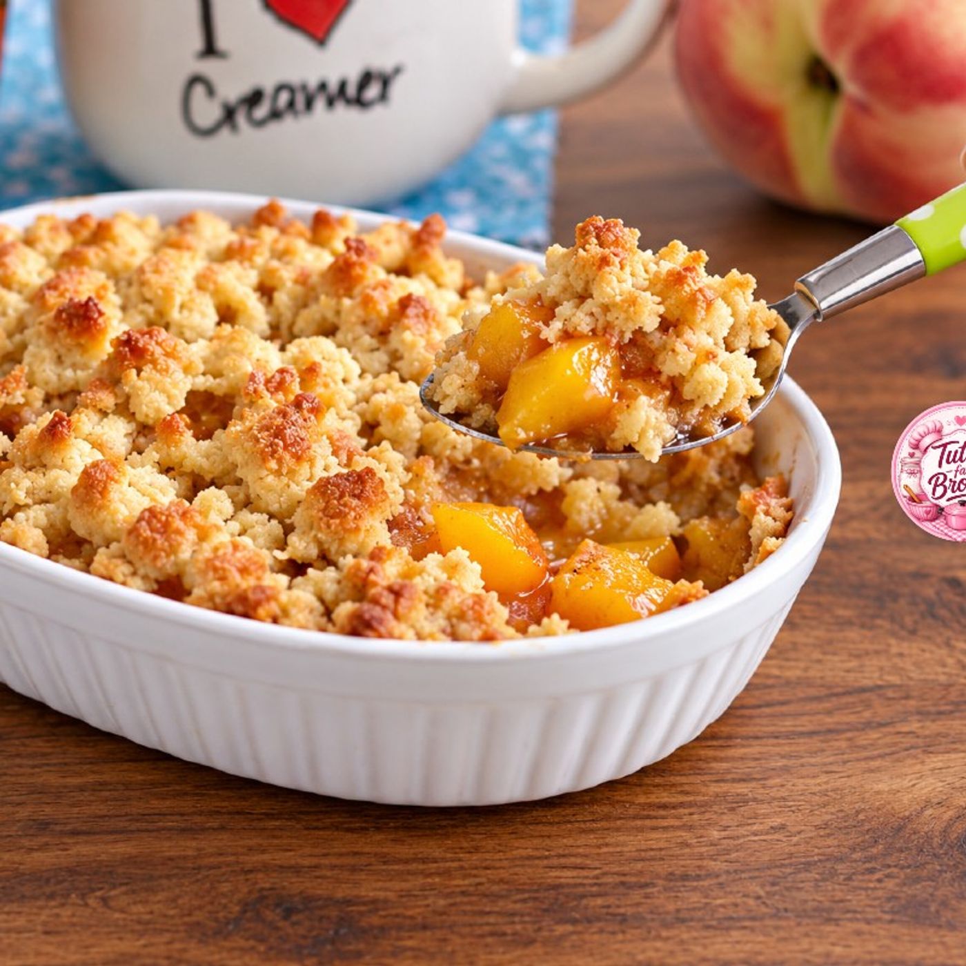 Crumble di Pesche alla Cannella con Copertura Croccante episode artwork