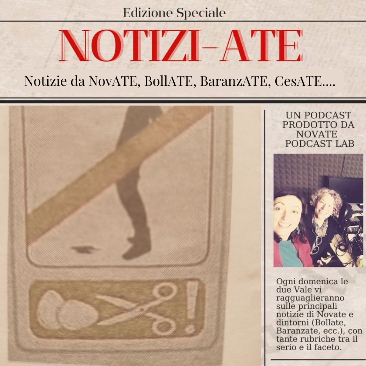 NotiziAte - Stagione 4 - Episodio 11 - Se non leggi il cartello, ti taglio.... episode artwork