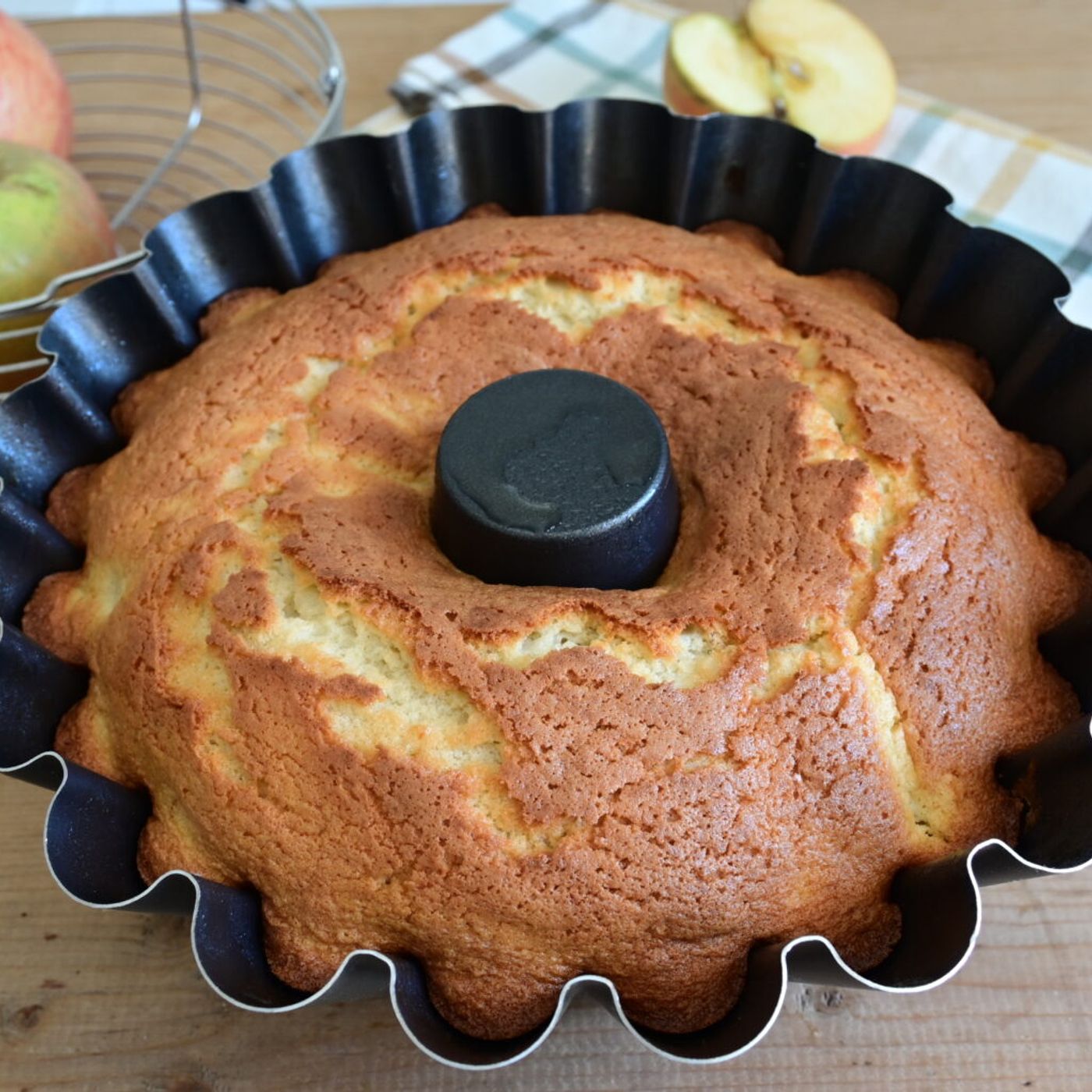 CIAMBELLA alle MELE FRULLATE