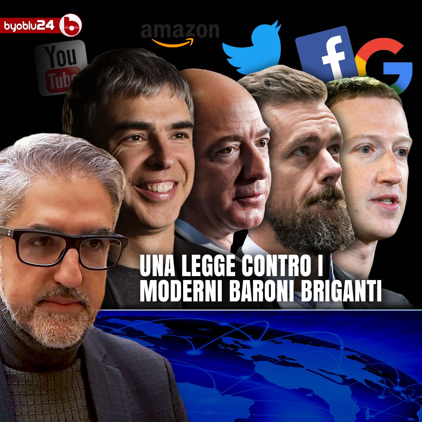 La macchina del Faang. Cosa fare contro i moderni baroni briganti? – Pino Cabras episode artwork