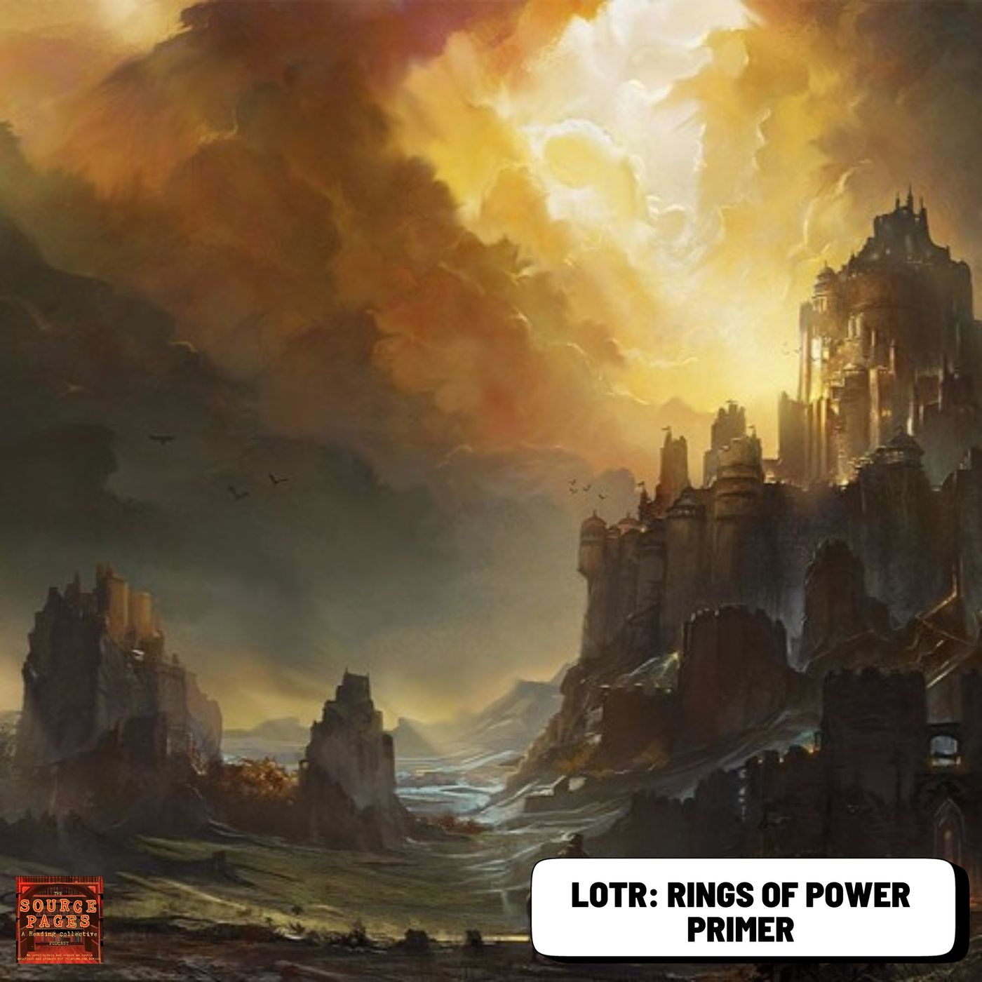 The Lord of the Rings: The Rings of Power "Primer", The Silmarillion "Ainulindalë" episode artwork