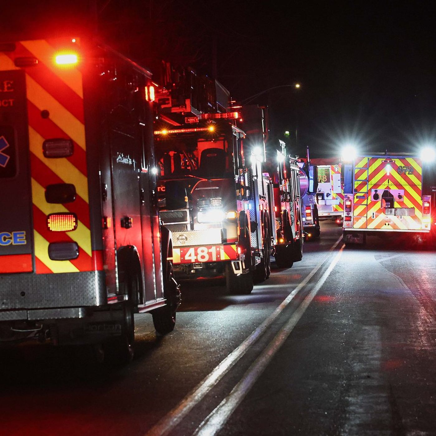 Driver flown with serious injuries after Harvard-area crash, fire episode artwork