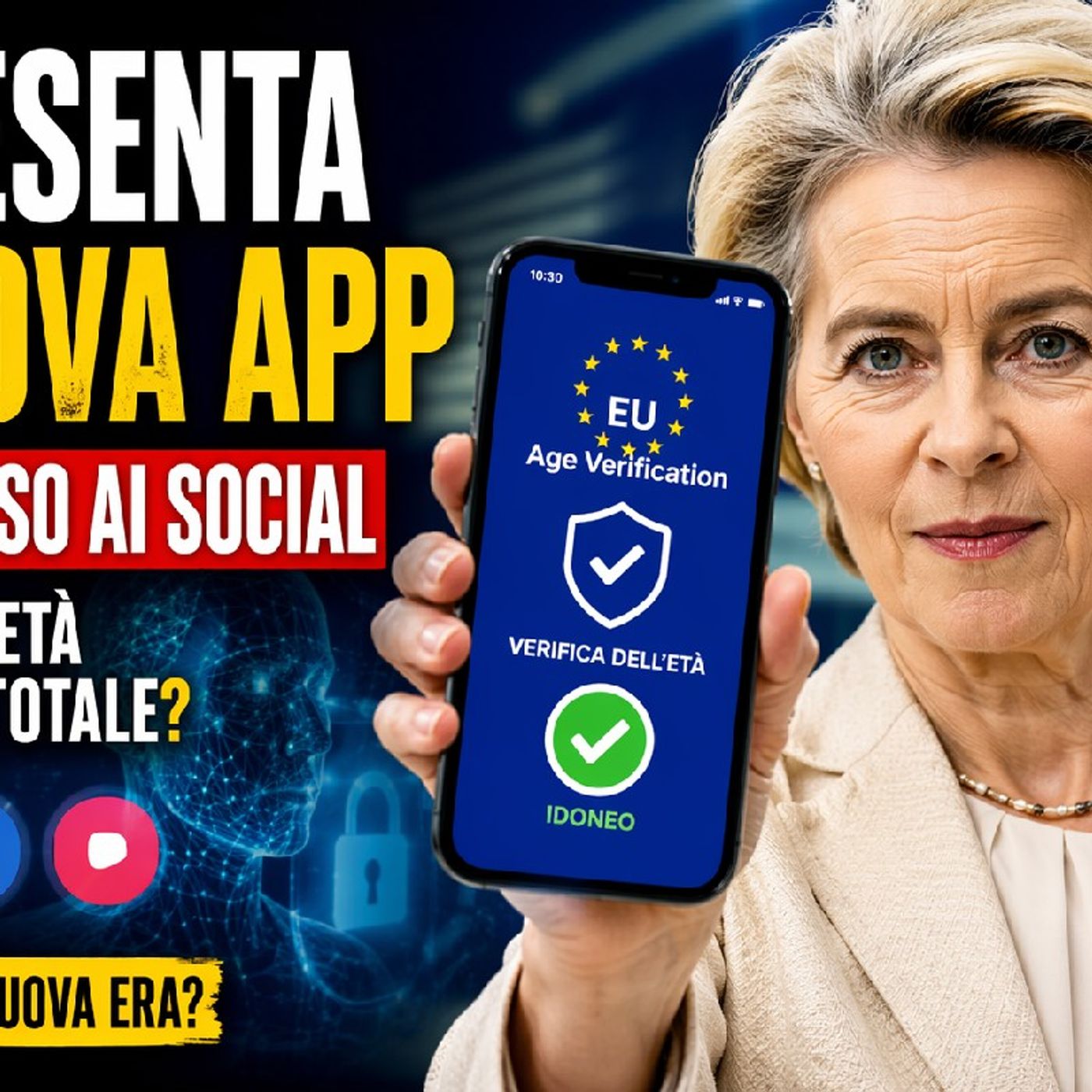 “UNIONE EUROPEA" ,:ARRIVA L’APP PER L’ACCESSO AI SOCIAL: COSA CAMBIA DAVVERO? episode artwork