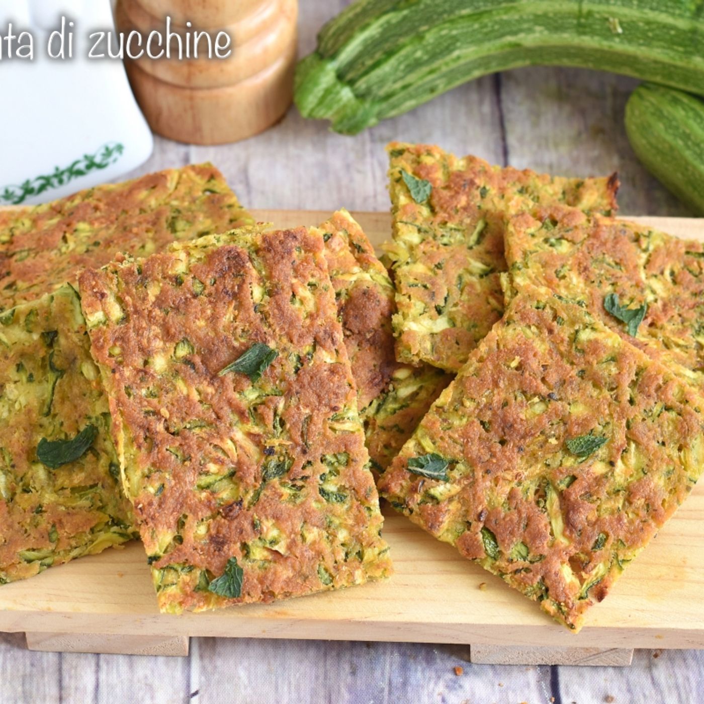 Schiacciata di zucchine con farina di ceci episode artwork