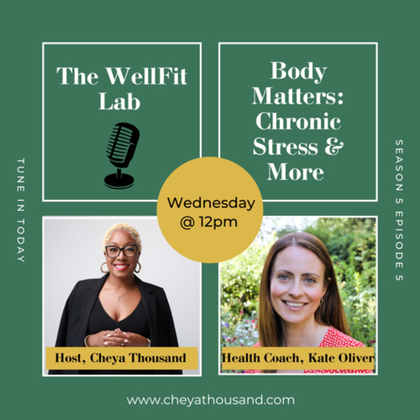 Body Matters: Chronic Stress & More w/ Kate Oliver episode artwork