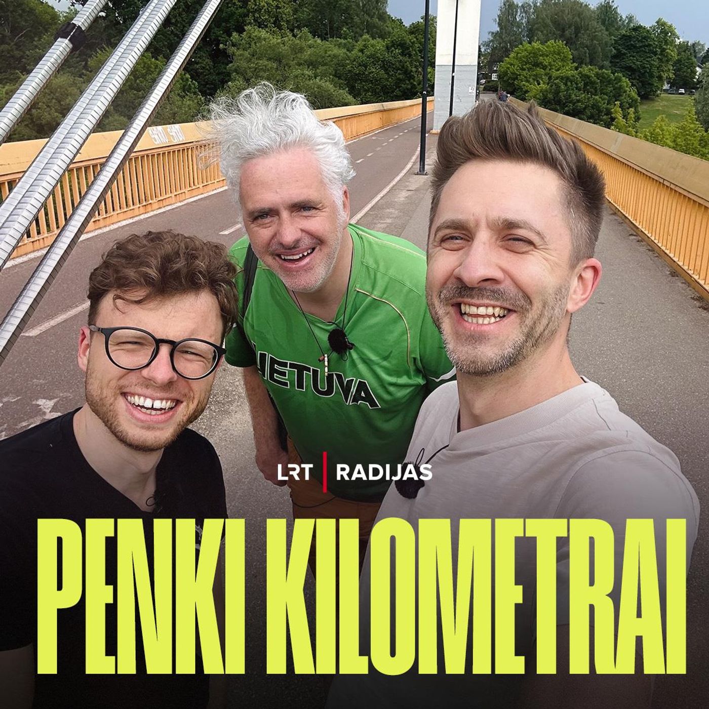 Penki kilometrai