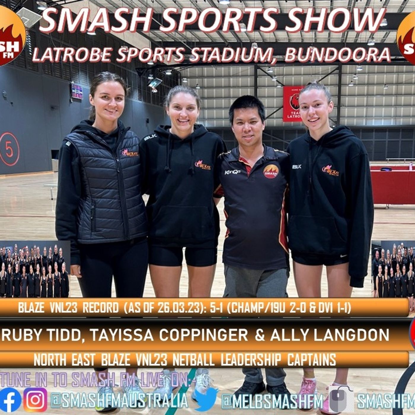 SSS10THYR: North East Blaze VNL23 Leadership Captains Interviews 260323