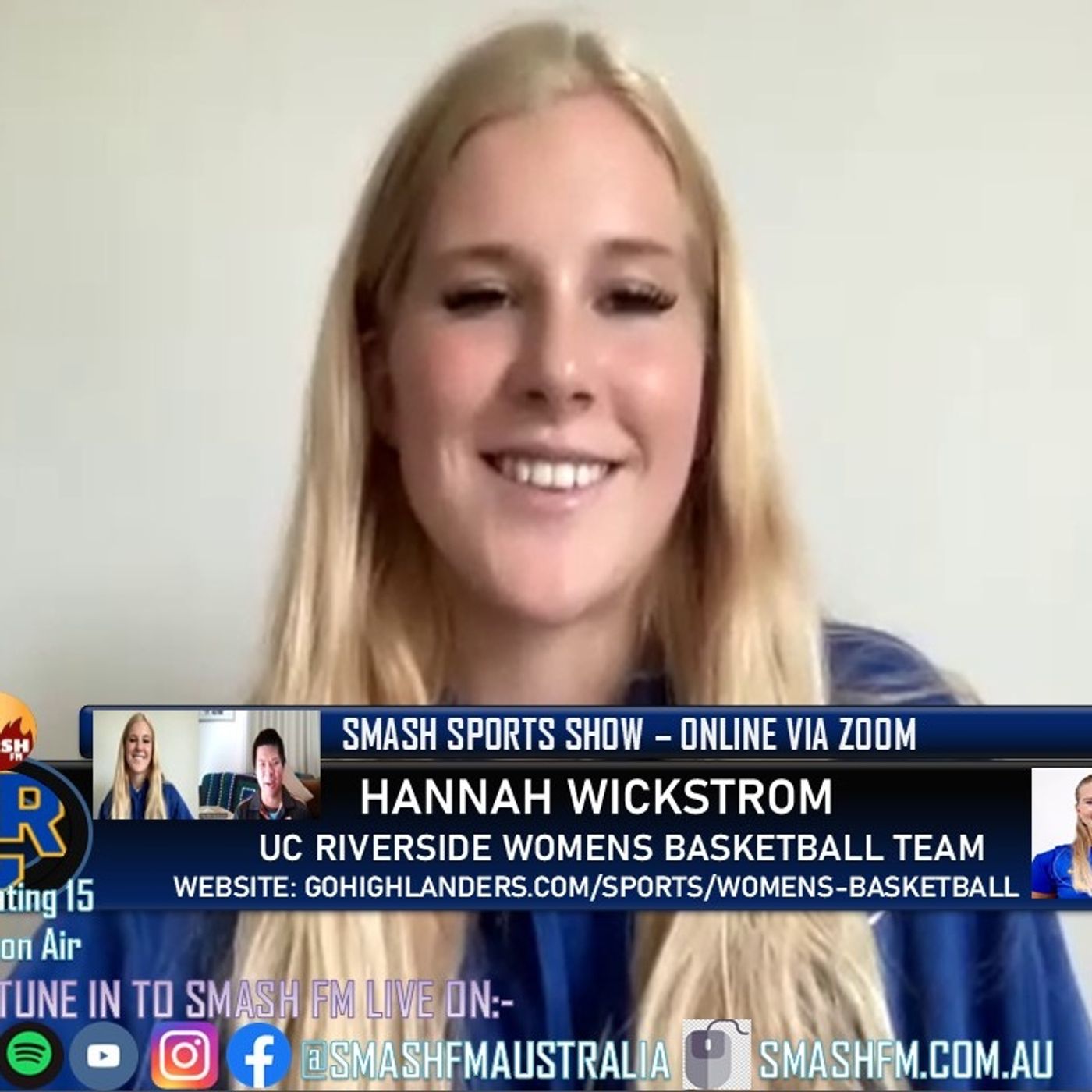 SSS15THYR: UC Riverside WBB Hannah Wickstrom Interviews 190425