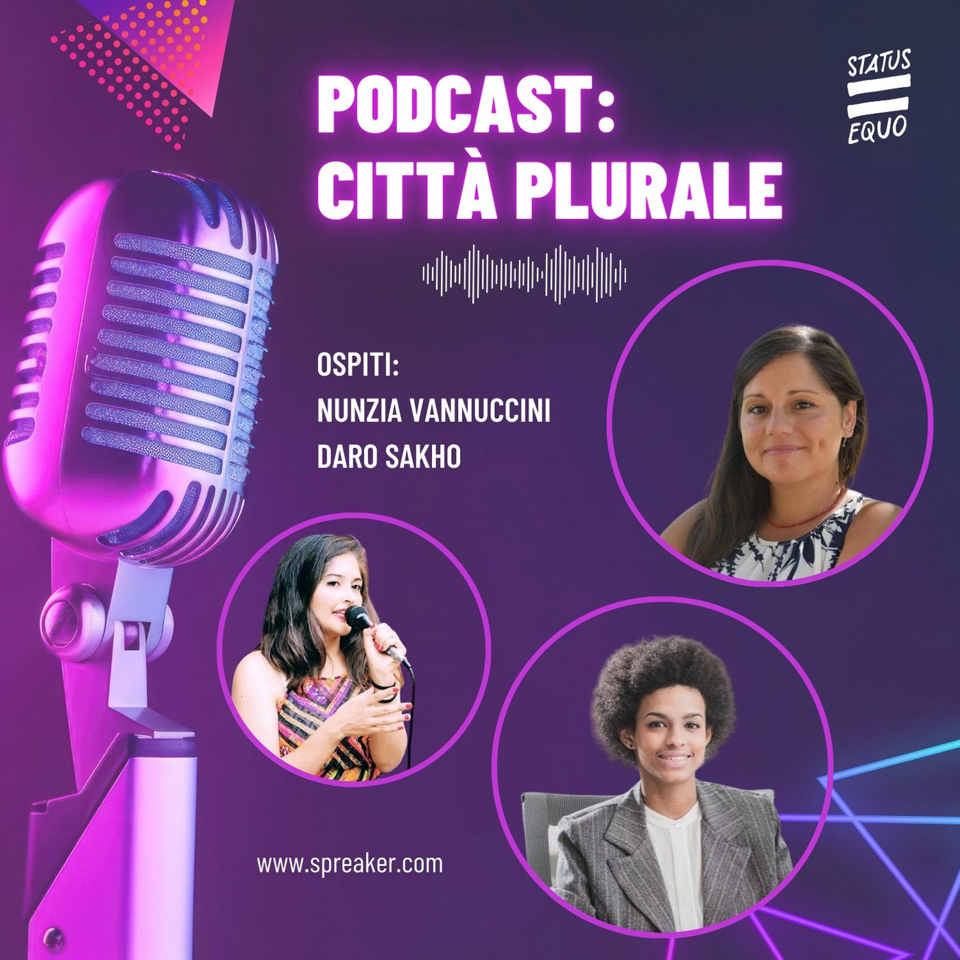 Città Plurale - puntata 2: "Cambiamento culturale e scuola plurale" - Intervista a Nunzia Vannuccini e Daro Sakho episode artwork