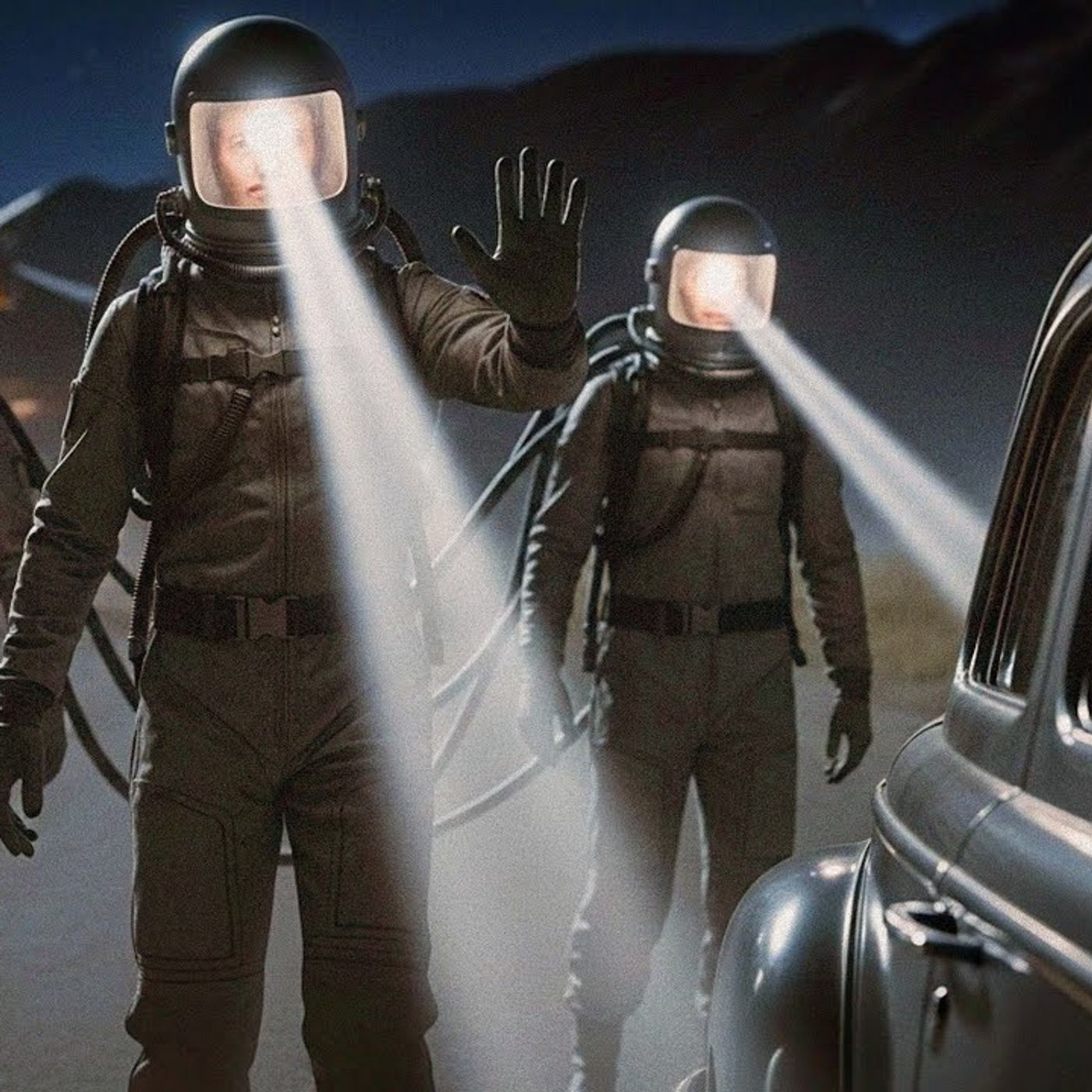 The 3 HUMANOIDS Doing a “Spacewalk”… on EARTH (CONNECTED to Their UFO) episode artwork