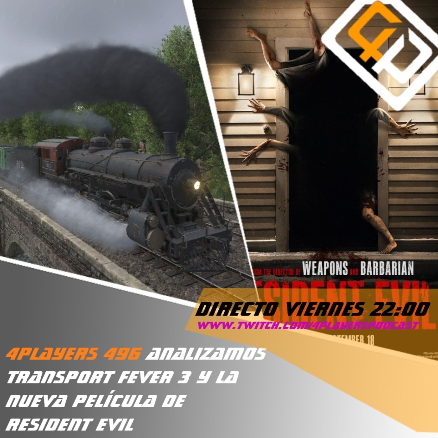 Portada de 4Players podcast