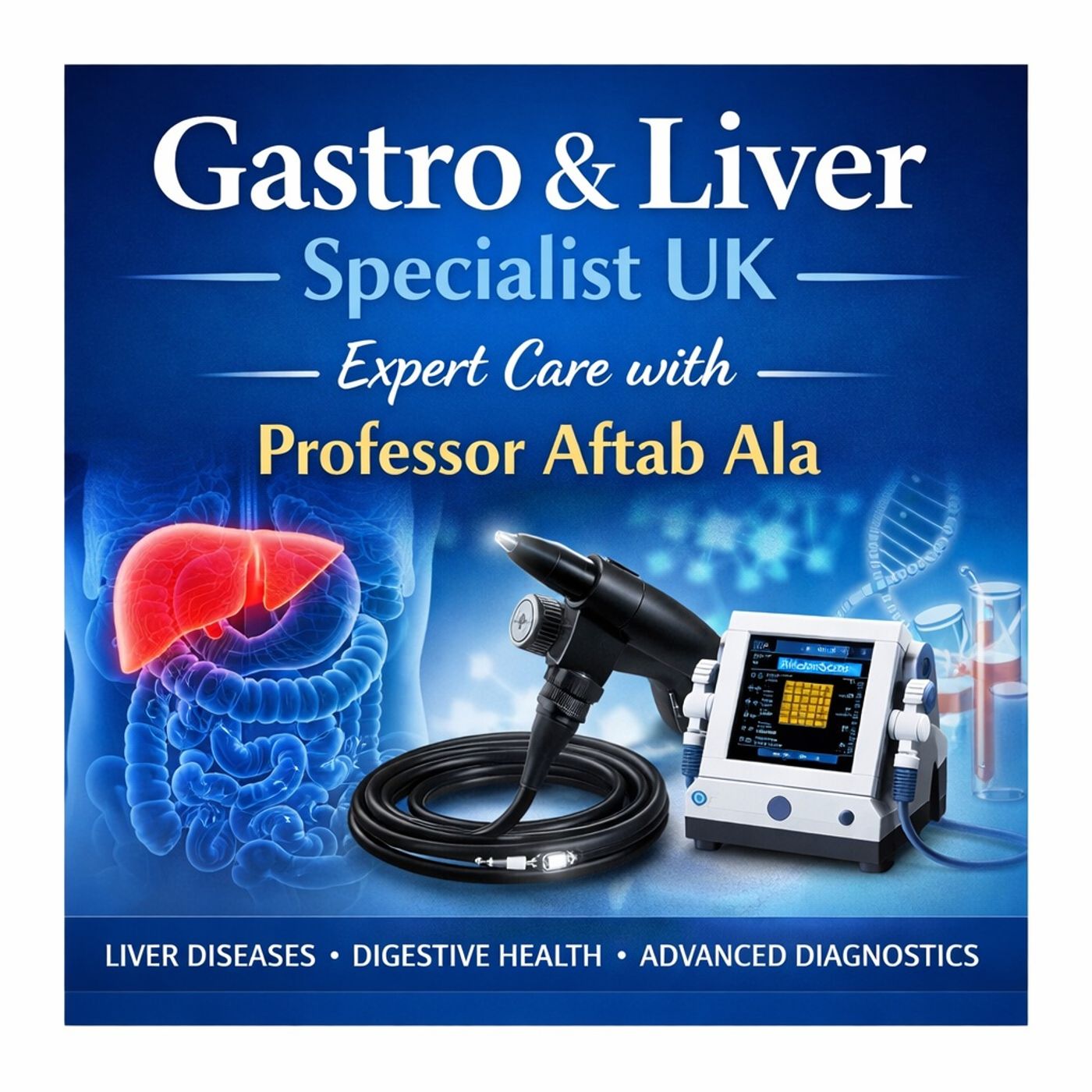 Professor Aftab Ala - Gastroenterologist cover art