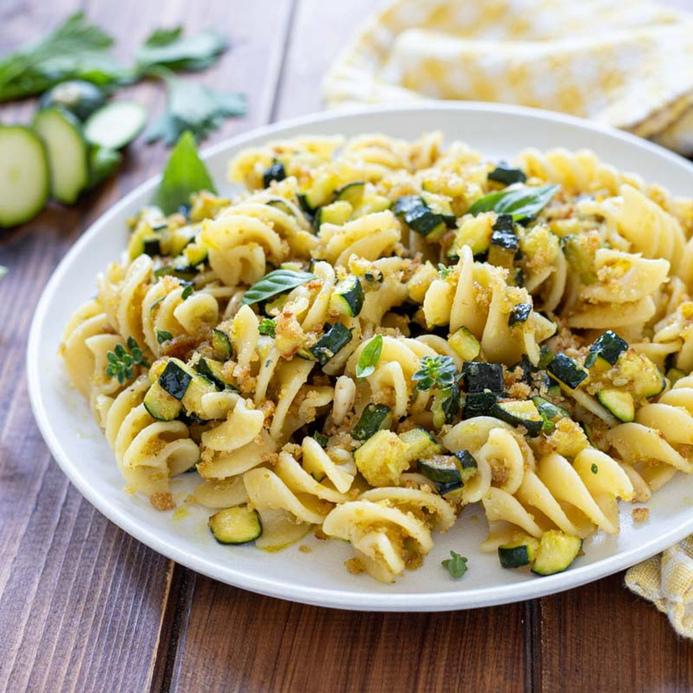 Pasta con zucchine e pangrattato episode artwork