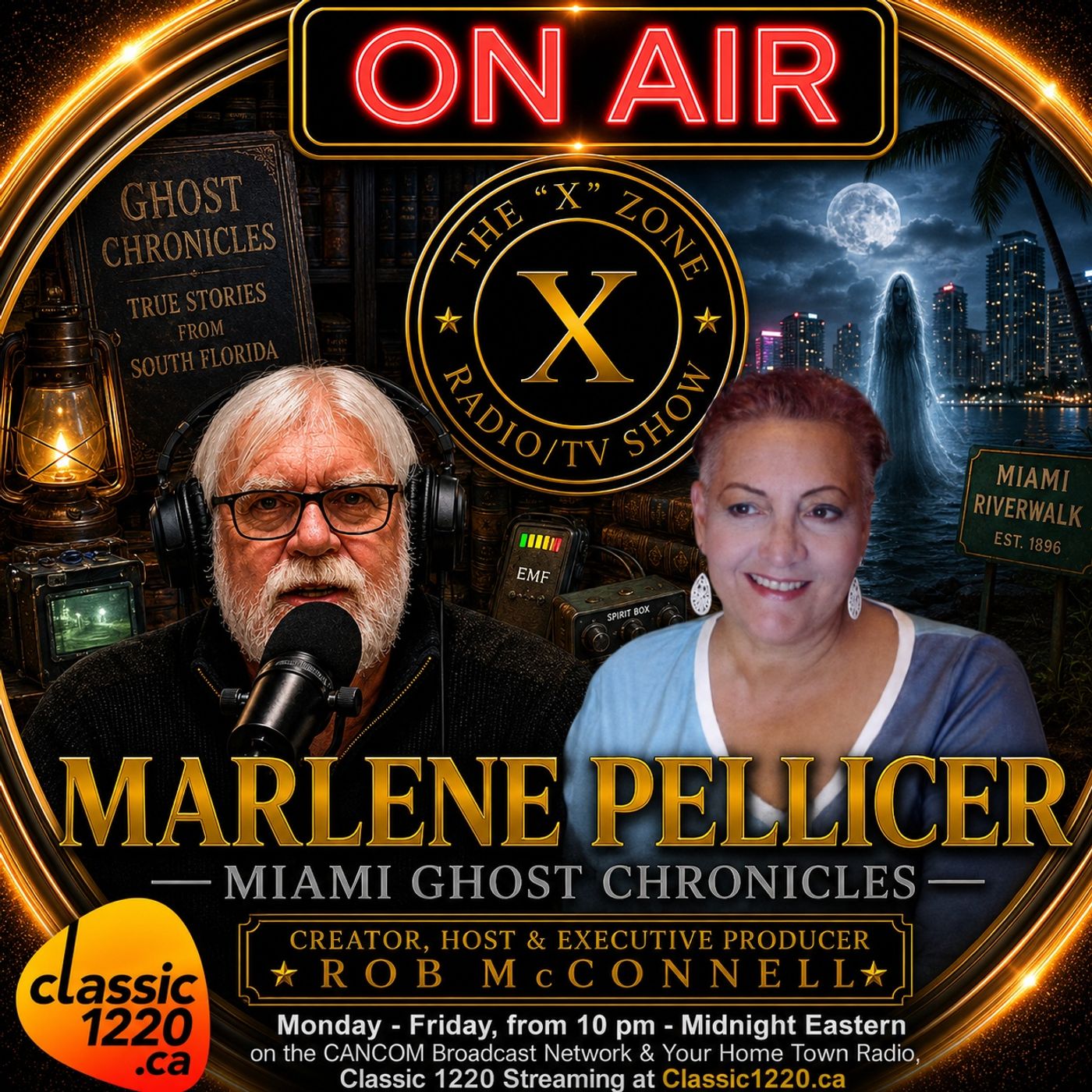 Rob McConnell Interviews - MARLENE PELLICER - Miami Ghost Chronicles