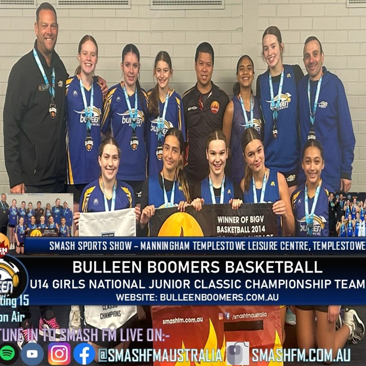 SSS15THYR: Bulleen Boomers U14 Girls NJC25 Championship Interviews 200725