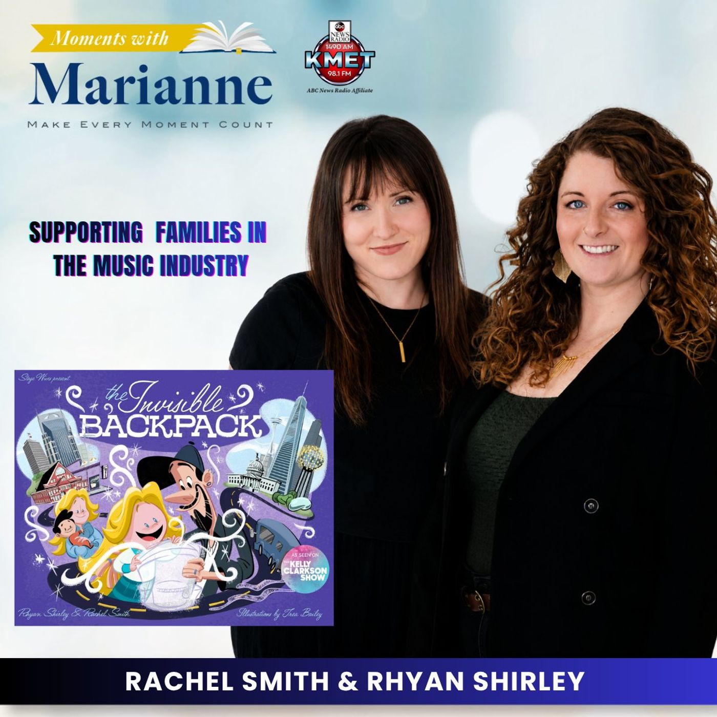 The Invisible Backpack with Stage Wives co-Founders with Rachel Smith & Rhyan Shirley episode artwork