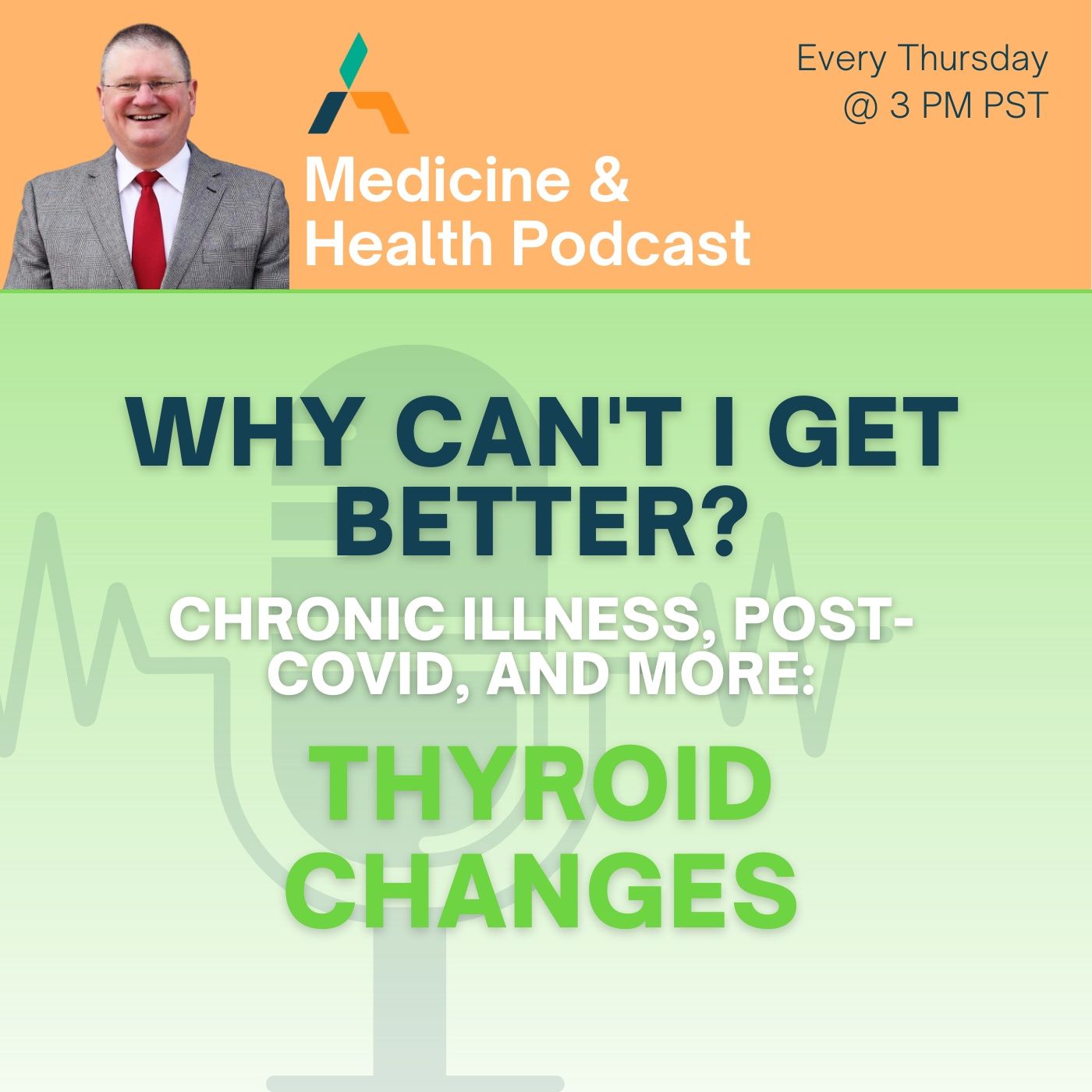 WHY CAN’T I GET BETTER? Chronic Illness, Post-COVID, and More: **THYROID CHANGES episode artwork