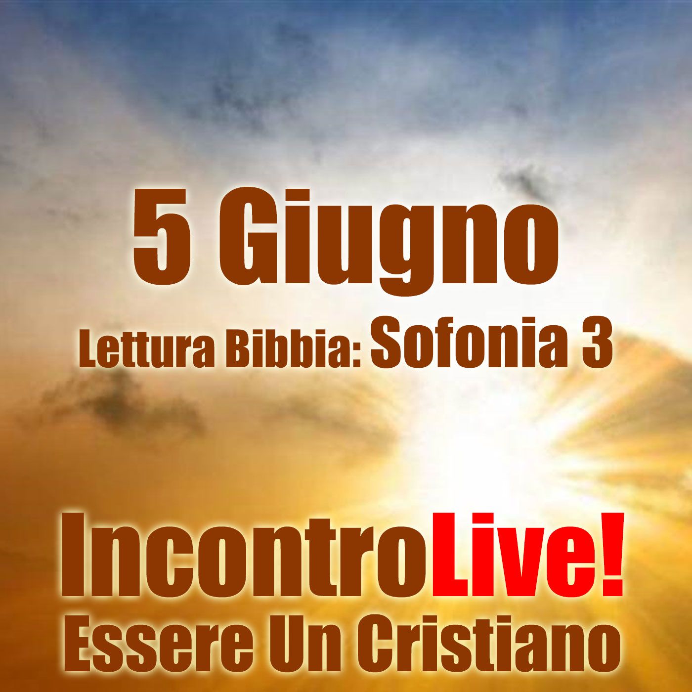 Incontro Live! Essere Un Cristiano