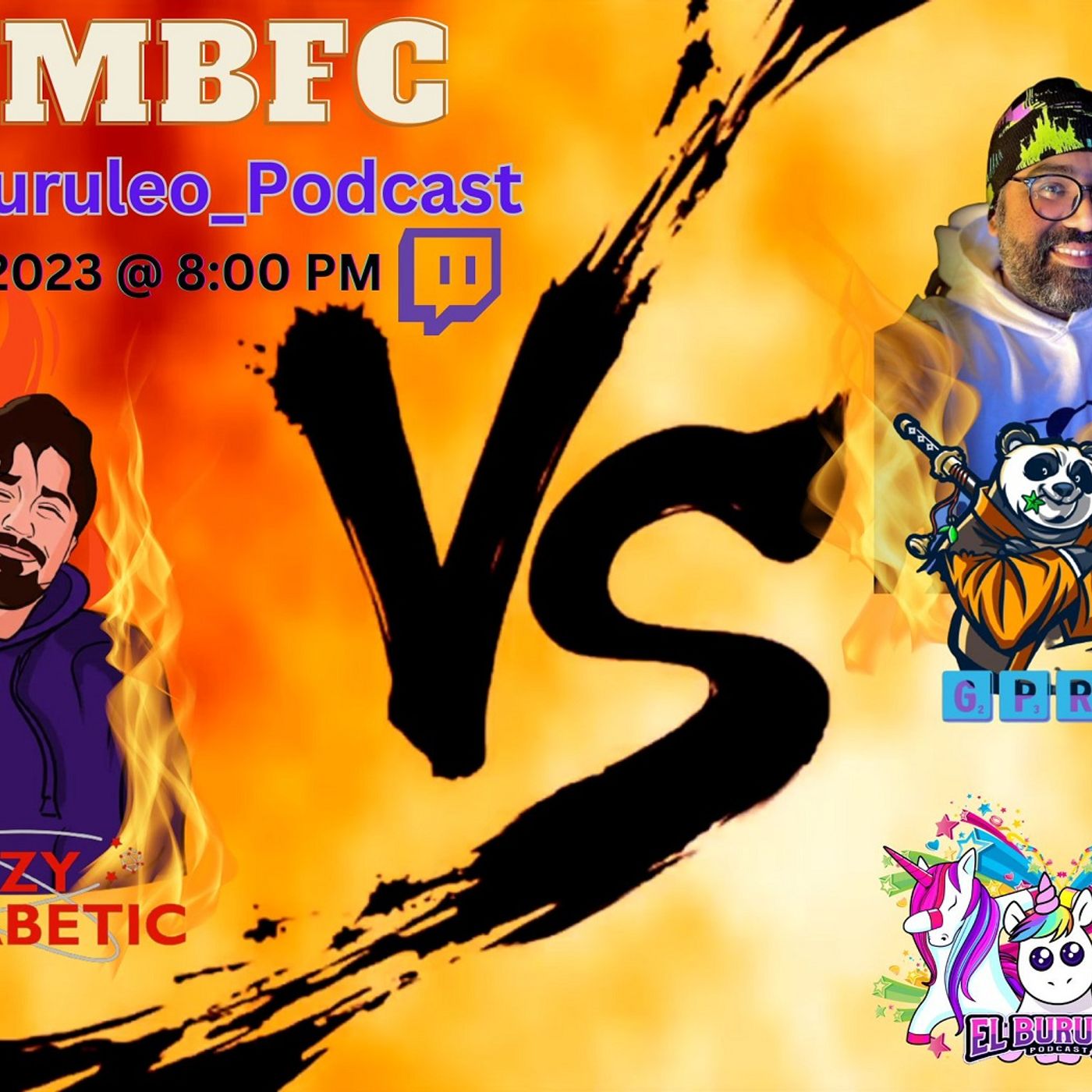 Buruleando S4-Ep B04: MMBFC 3 GPerezBosques VS DizzyDiabetic episode artwork