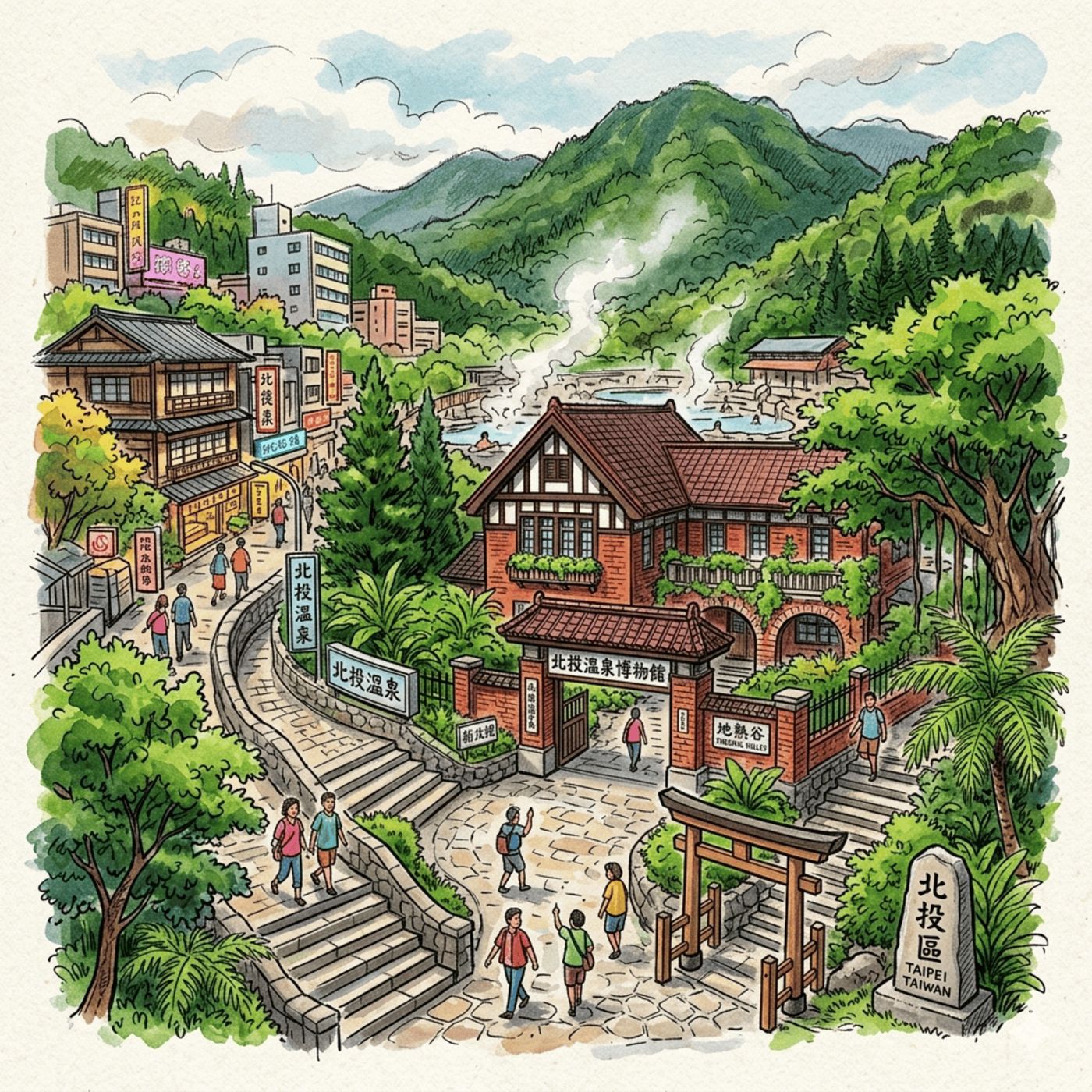 (ENG) the historical and spatial transformation of Beitou, Taipei episode artwork