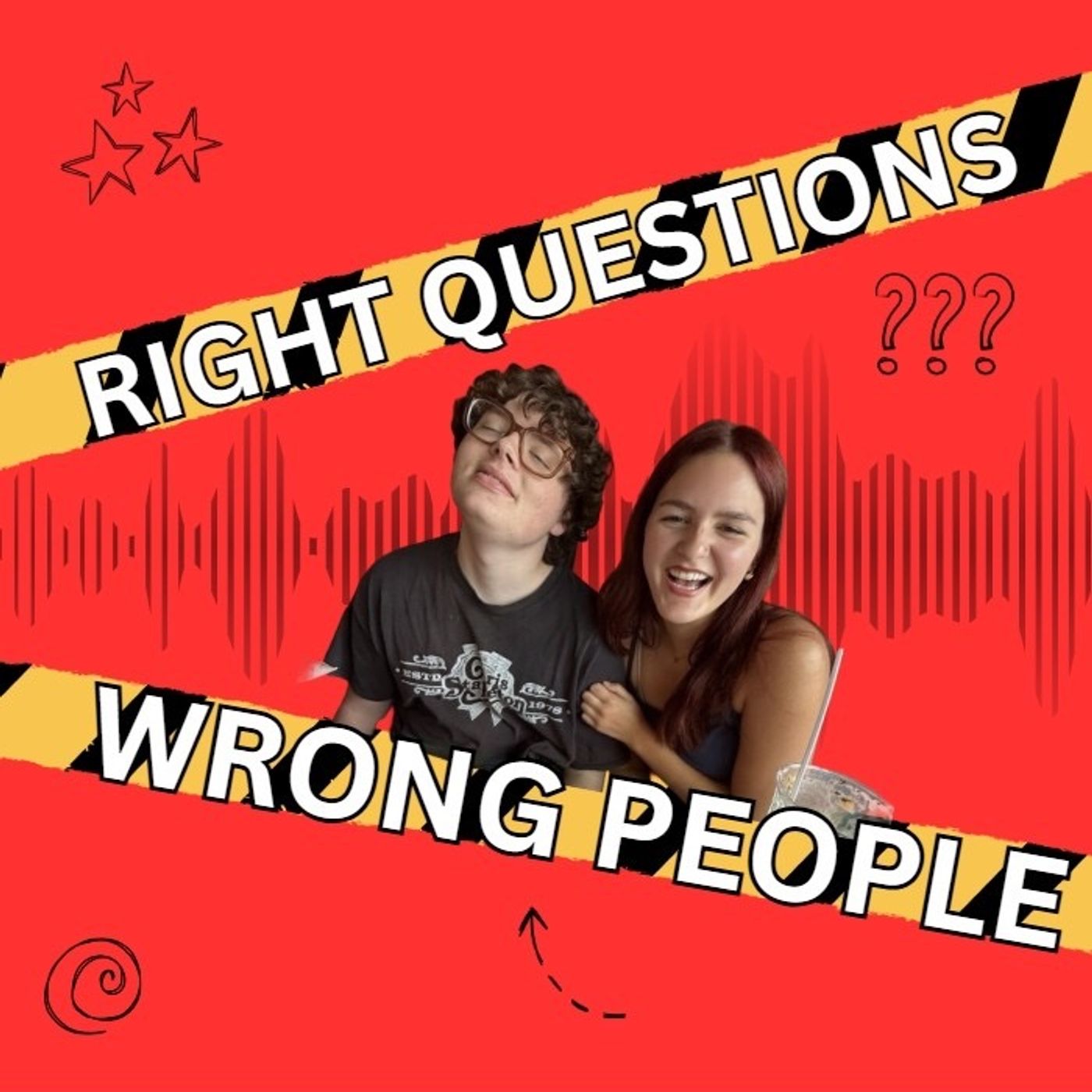 Right Questions, Wrong People podcast cover art