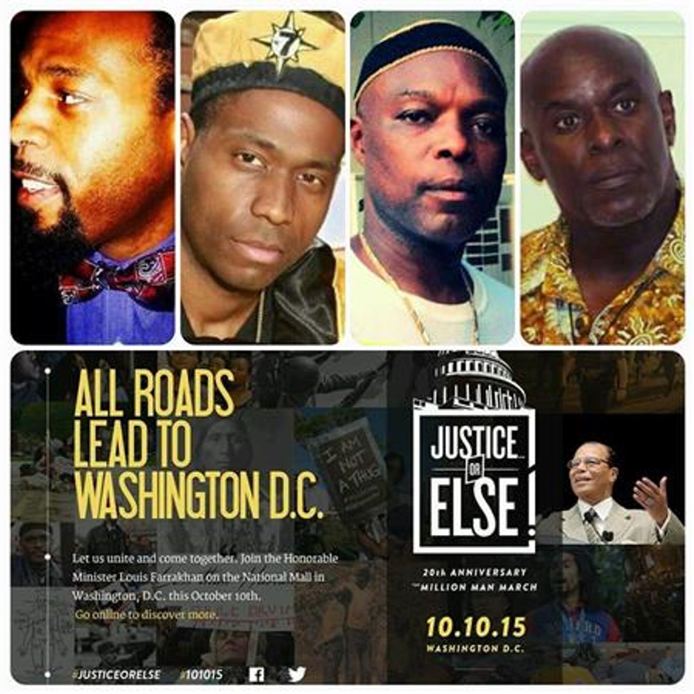5% Series: 5% Panel on Justice Or Else, 20th Anniversary of Million Man March episode artwork