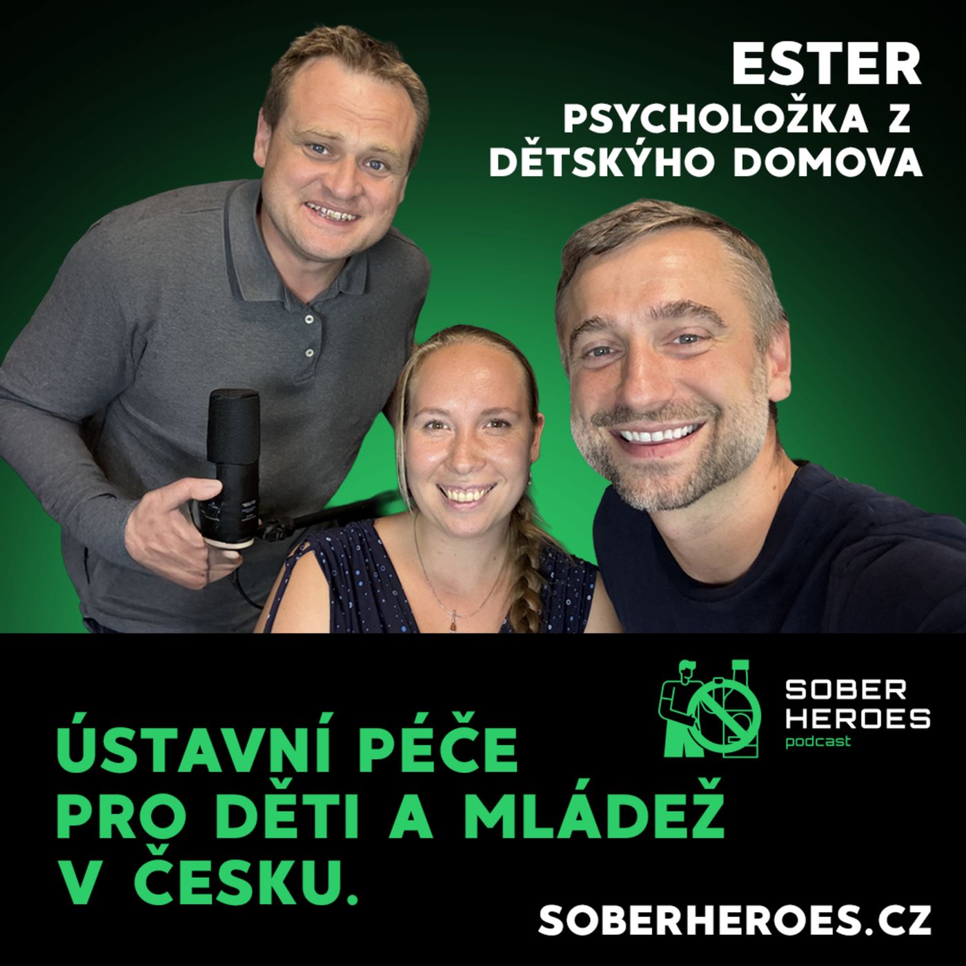 #58 Děti z děcáku nejsou ztracený: psycholožka Ester o systému péče, úzkostech, traumatech a naději episode artwork